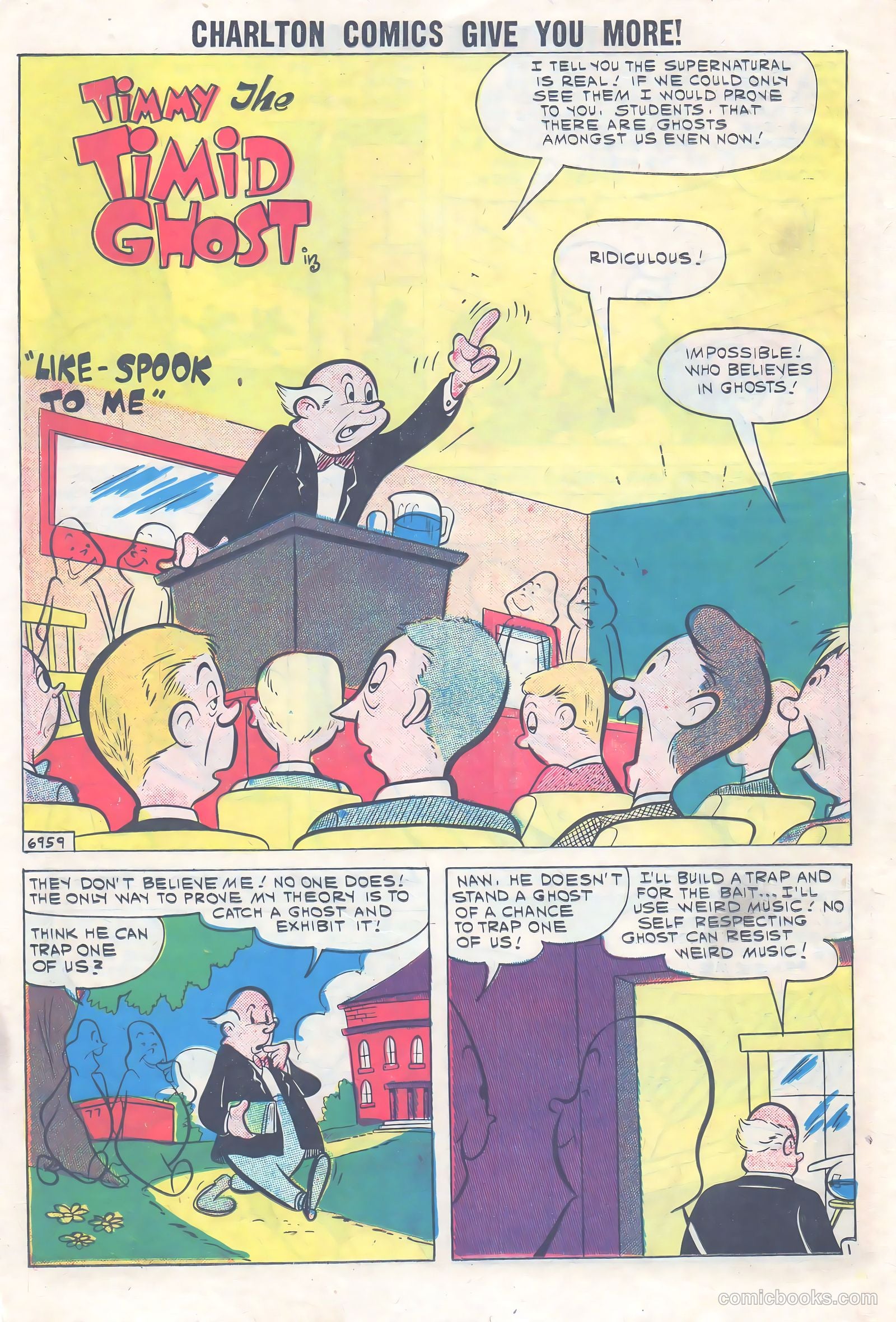 Timmy the Timid Ghost #24 (1960) — page 19 of 36