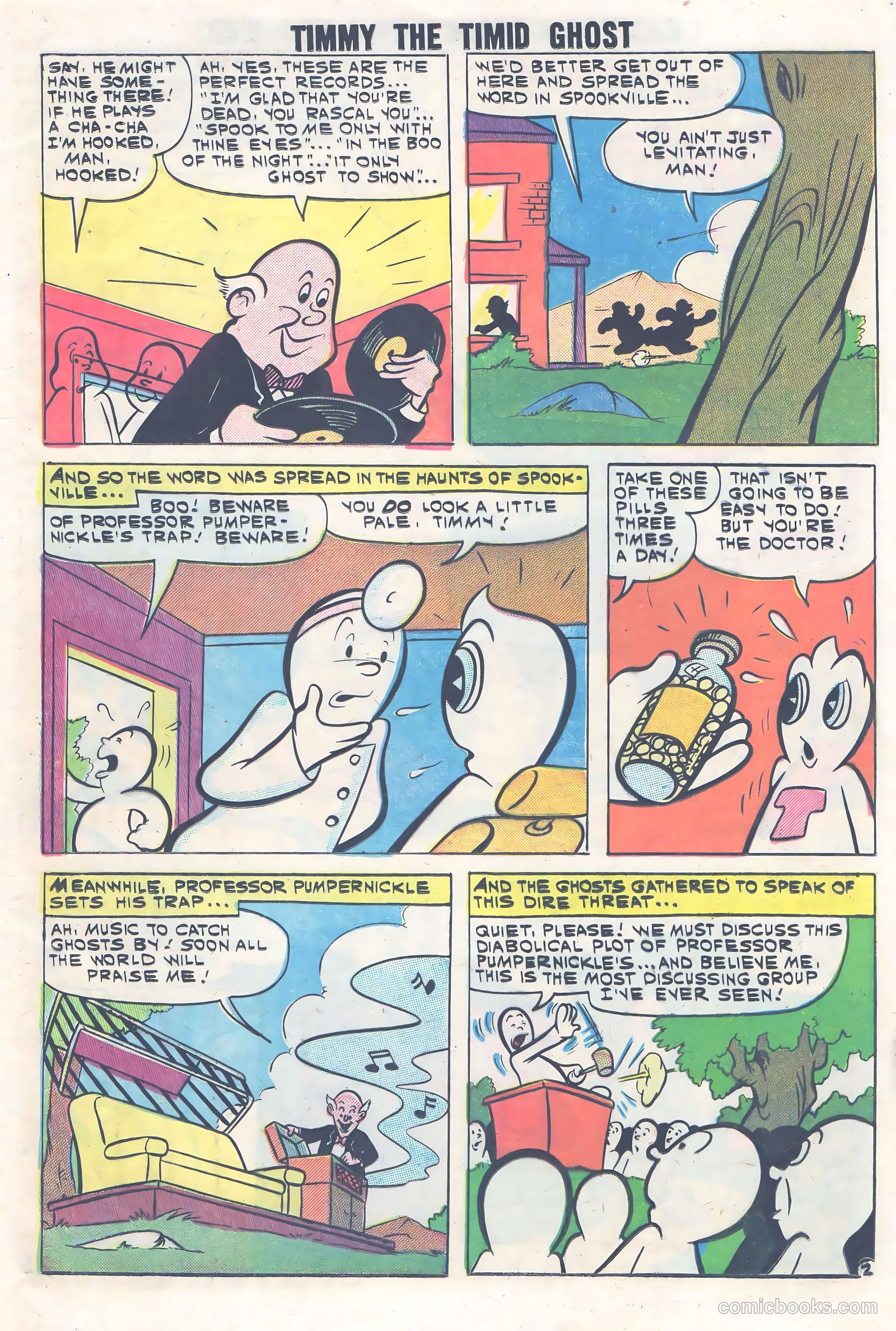 Timmy the Timid Ghost #24 (1960) — page 20 of 36