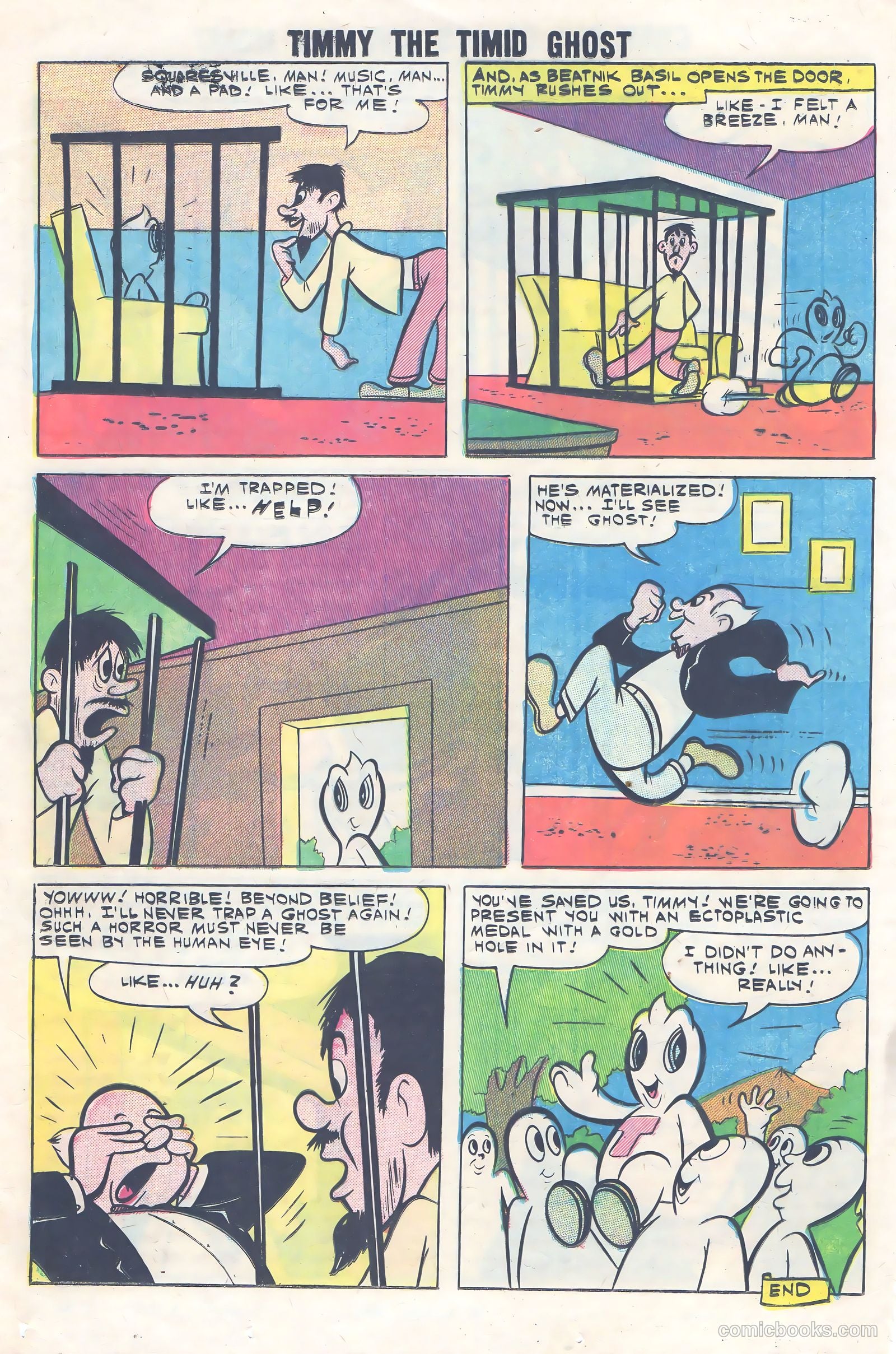 Timmy the Timid Ghost #24 (1960) — page 24 of 36