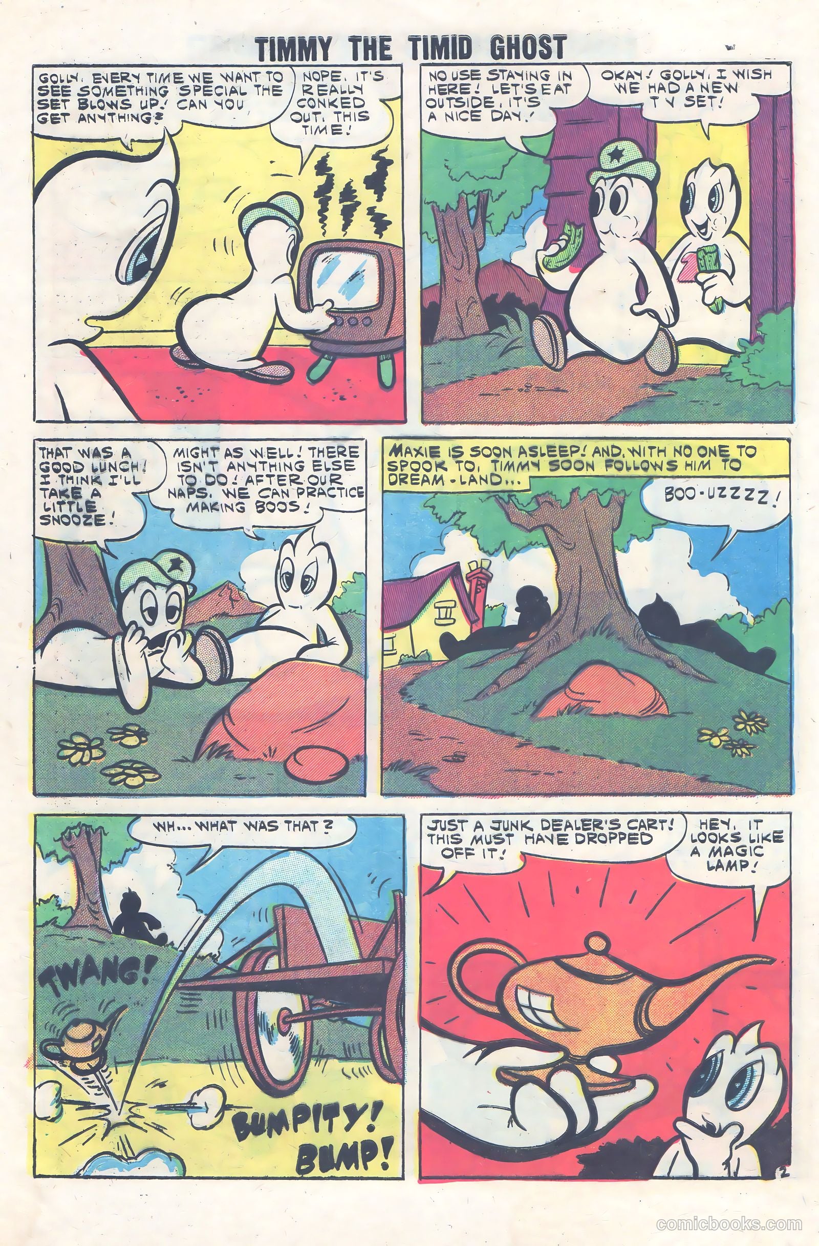Timmy the Timid Ghost #24 (1960) — page 28 of 36