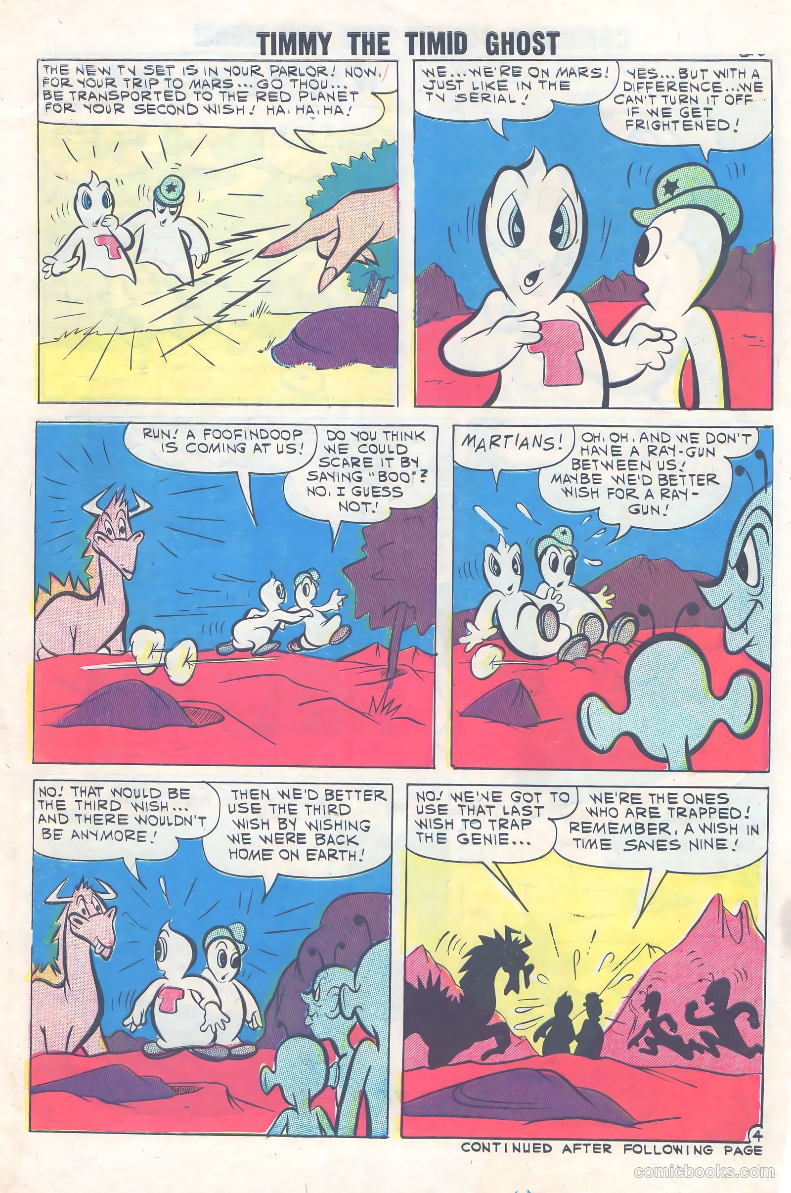 Timmy the Timid Ghost #24 (1960) — page 30 of 36