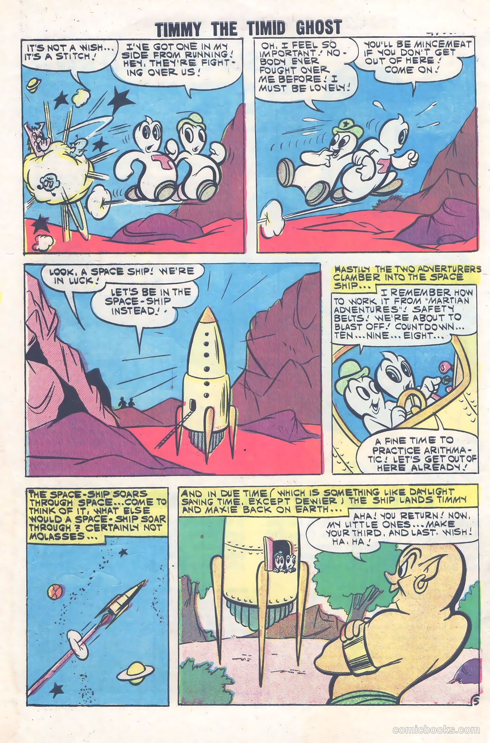 Timmy the Timid Ghost #24 (1960) — page 32 of 36