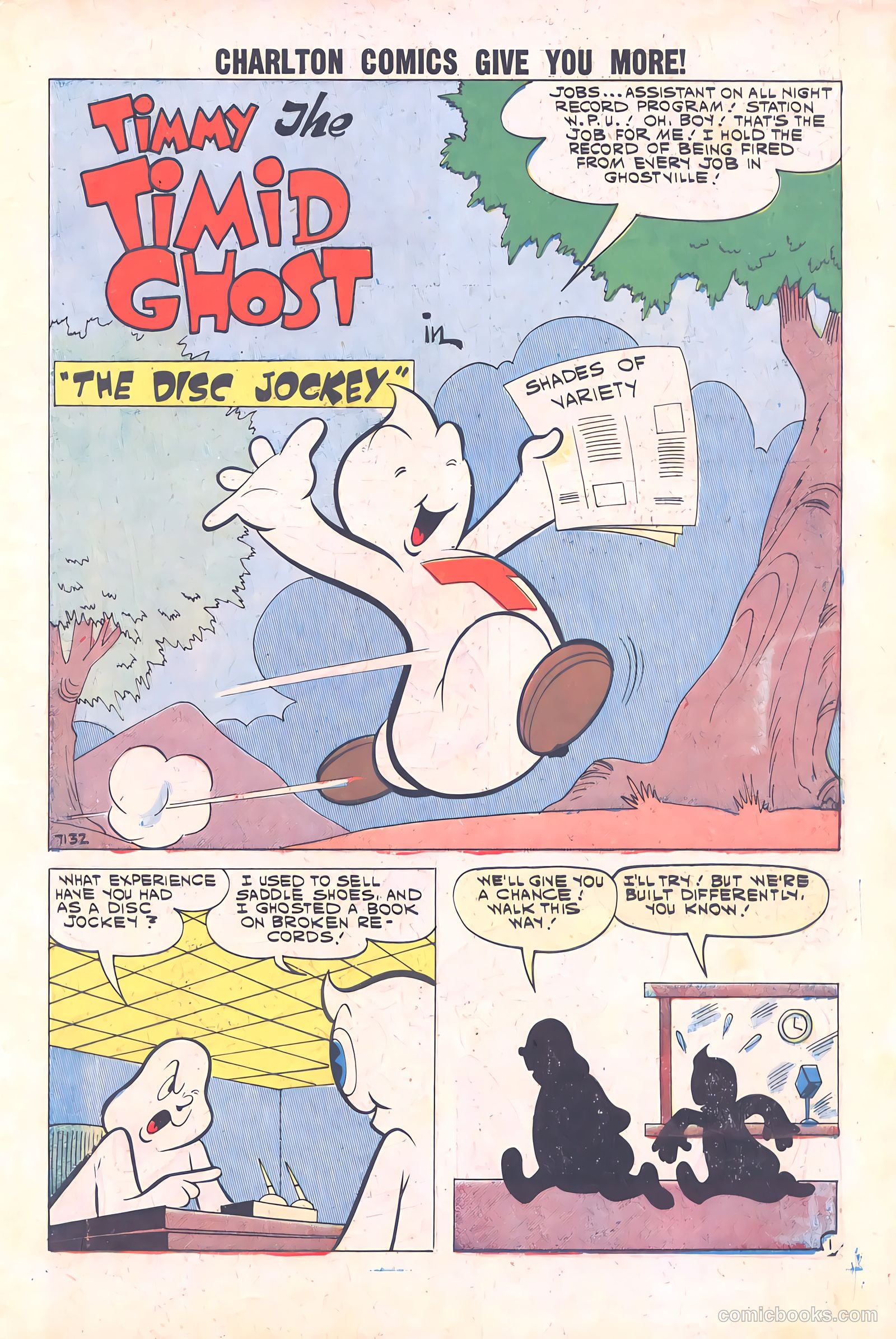 Timmy the Timid Ghost #26 (1961) — page 3 of 36