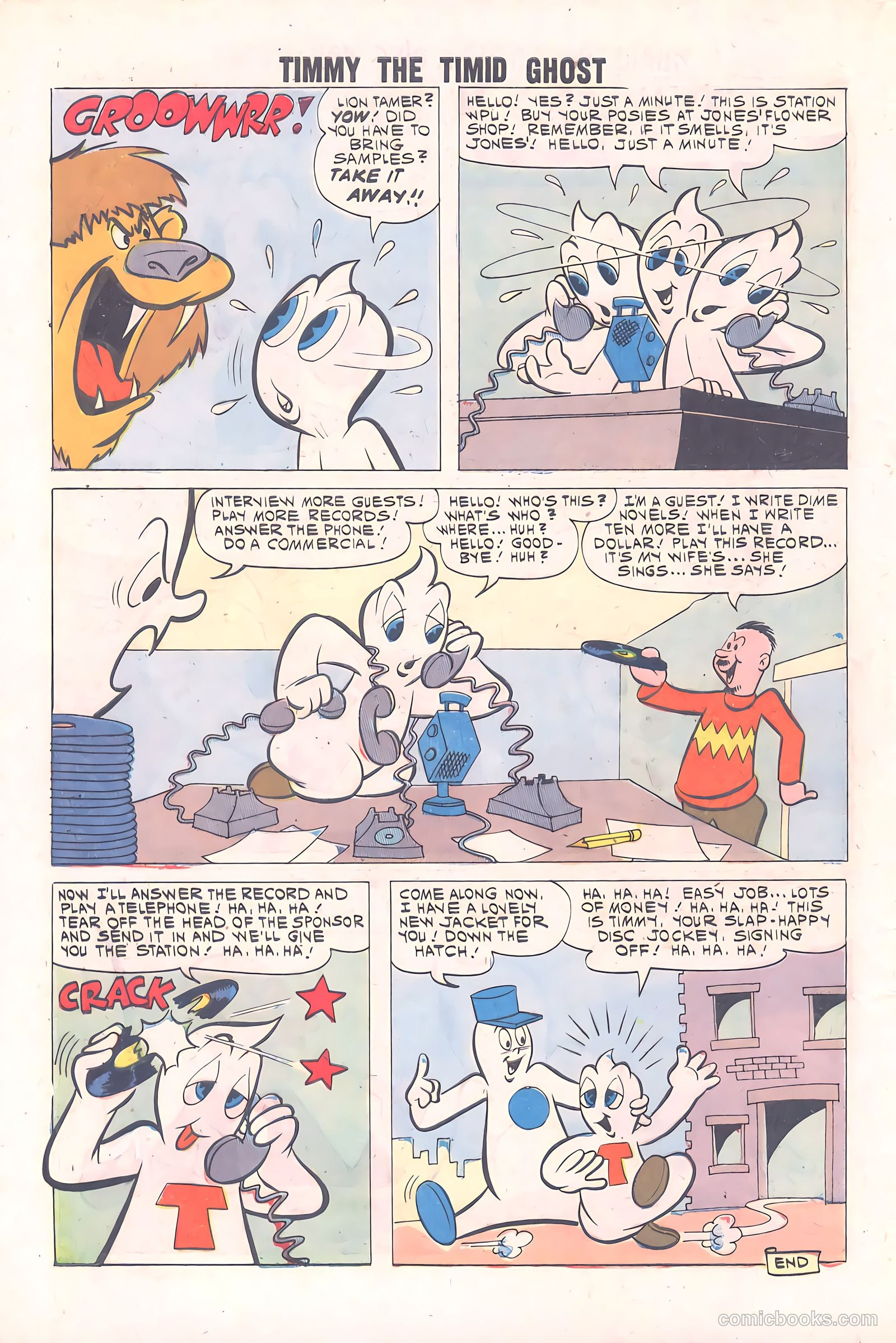 Timmy the Timid Ghost #26 (1961) — page 8 of 36