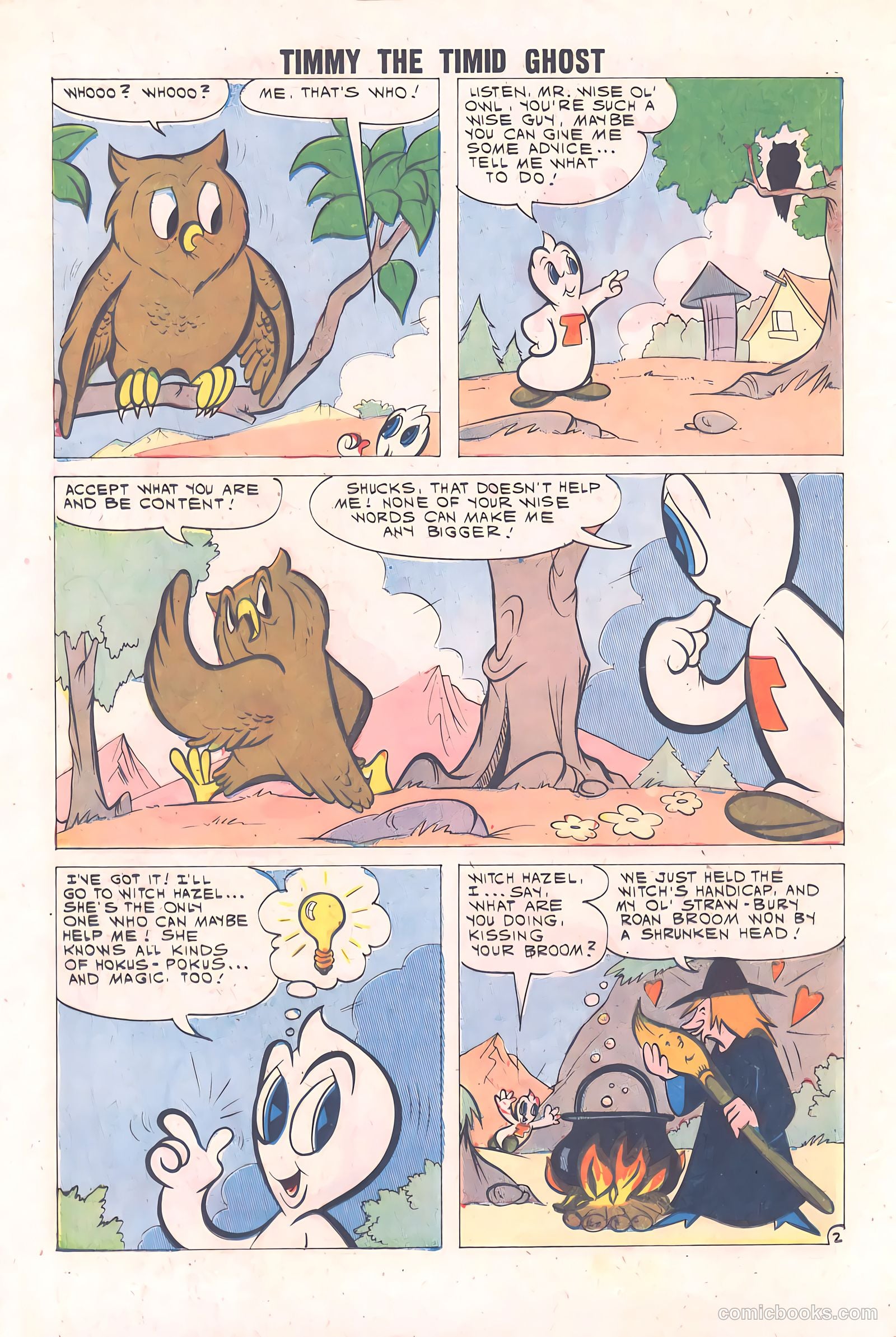 Timmy the Timid Ghost #26 (1961) — page 12 of 36