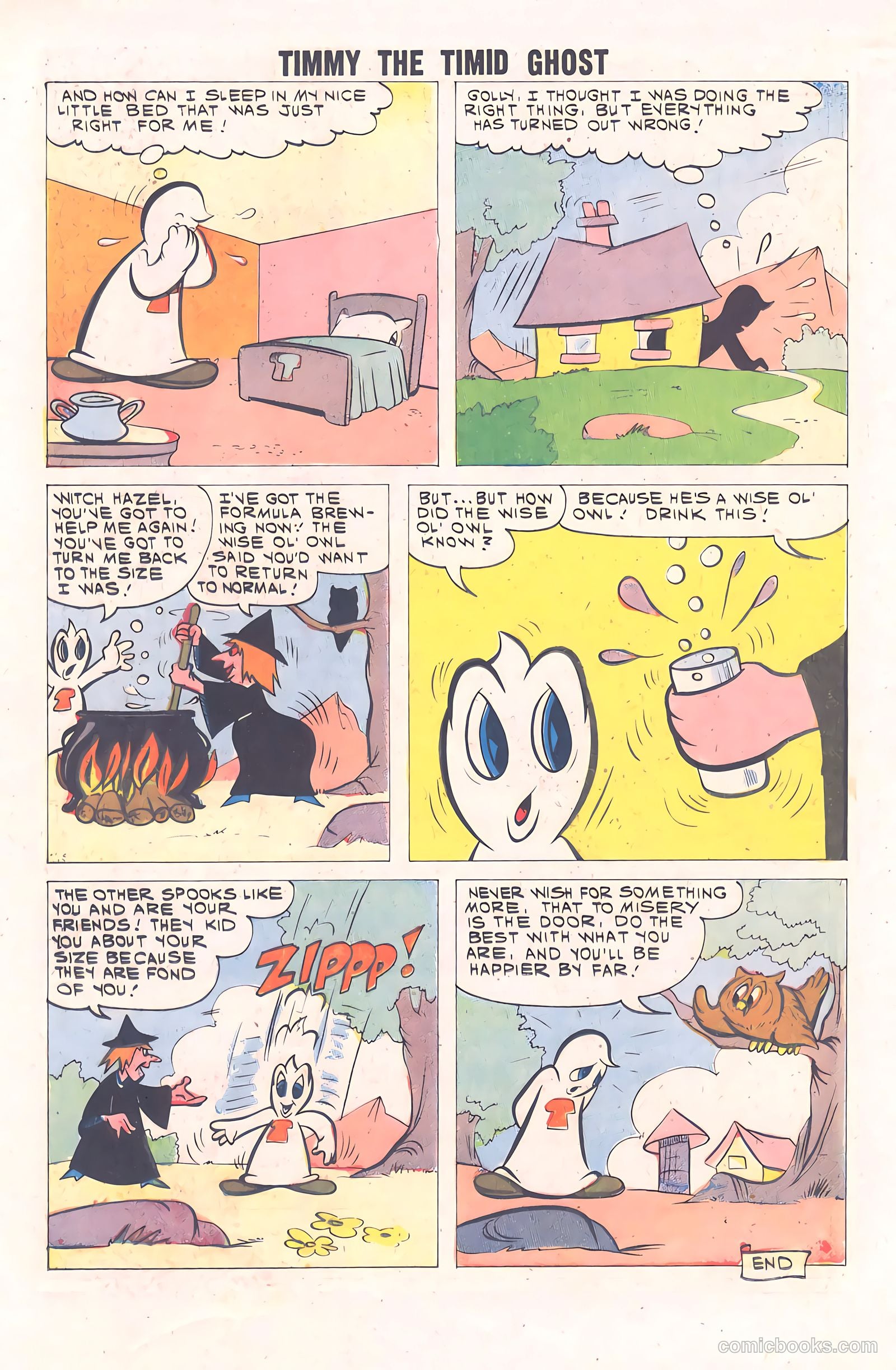 Timmy the Timid Ghost #26 (1961) — page 16 of 36