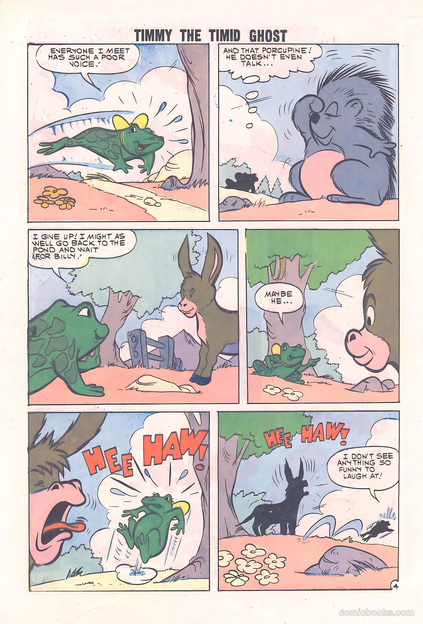 Timmy the Timid Ghost #26 (1961) — page 20 of 36