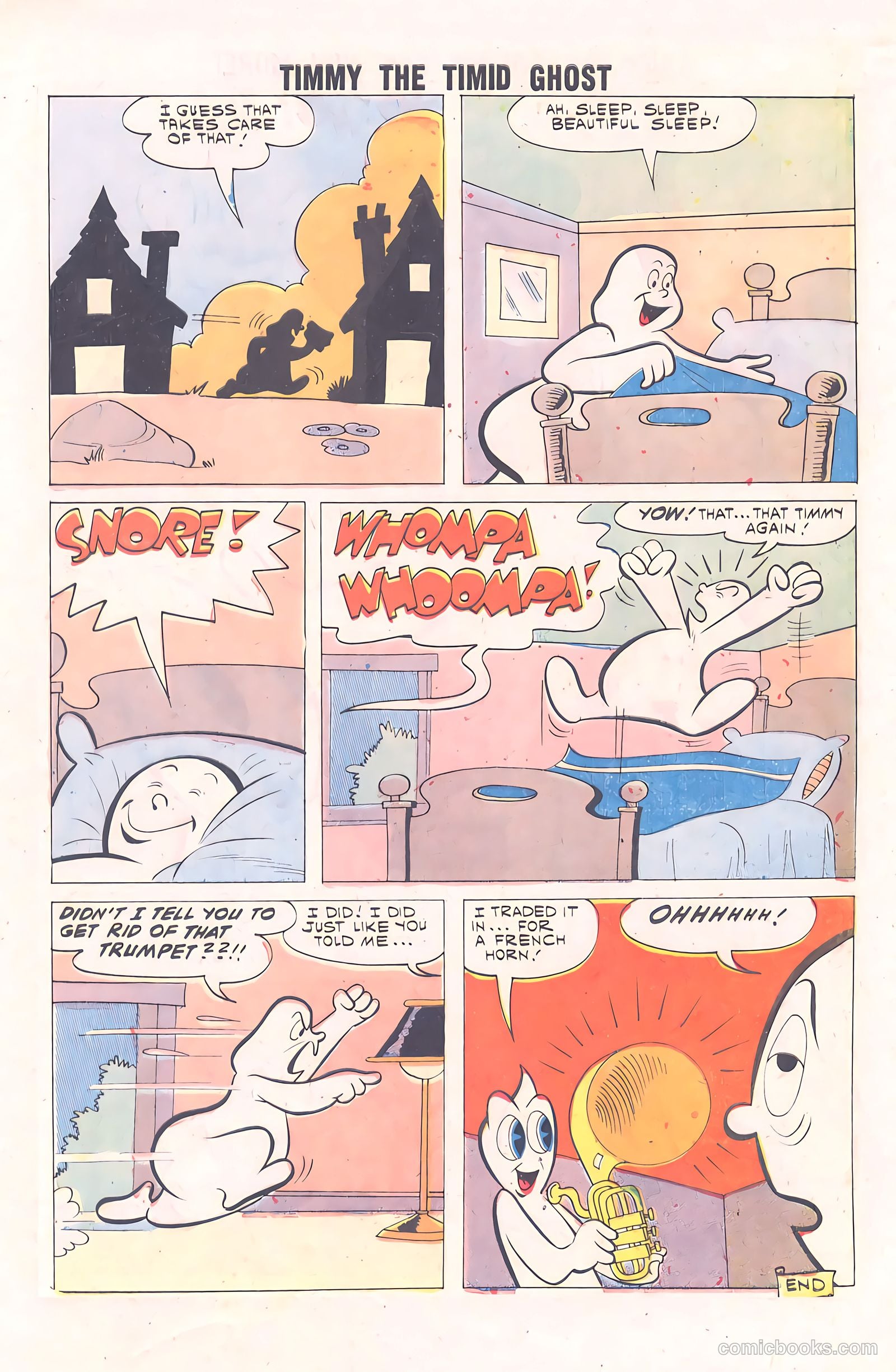 Timmy the Timid Ghost #26 (1961) — page 28 of 36