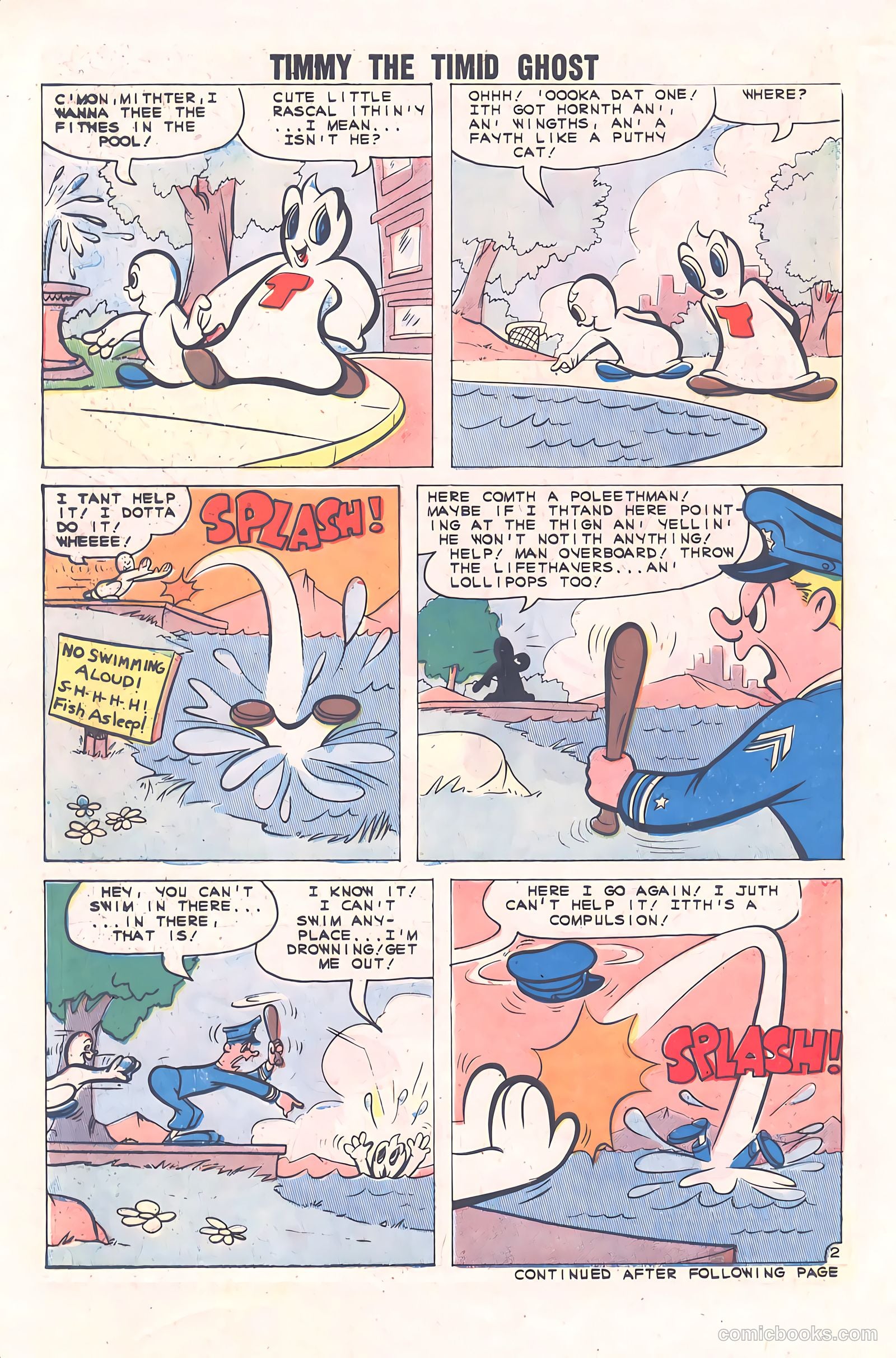 Timmy the Timid Ghost #26 (1961) — page 30 of 36