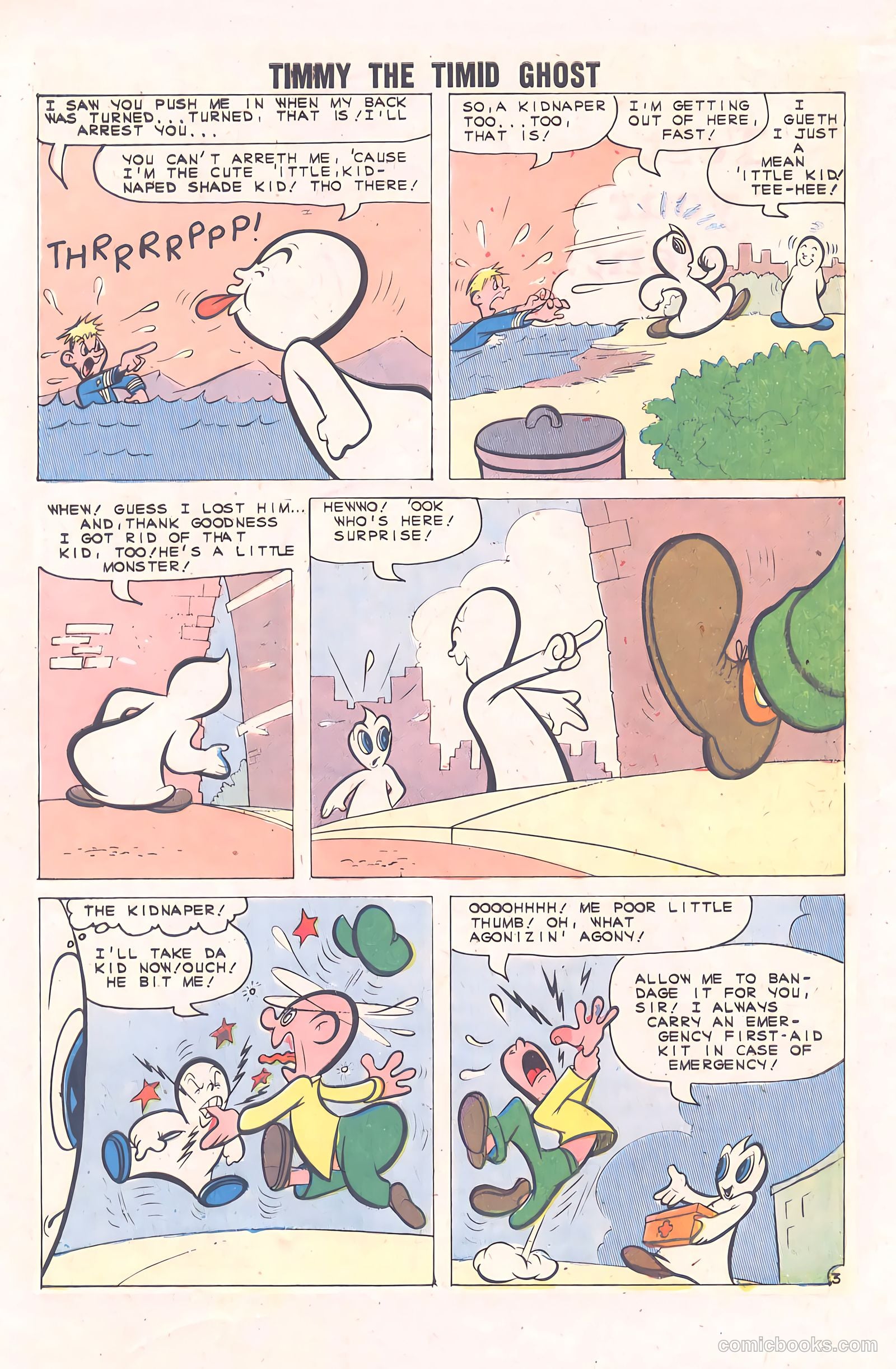 Timmy the Timid Ghost #26 (1961) — page 32 of 36