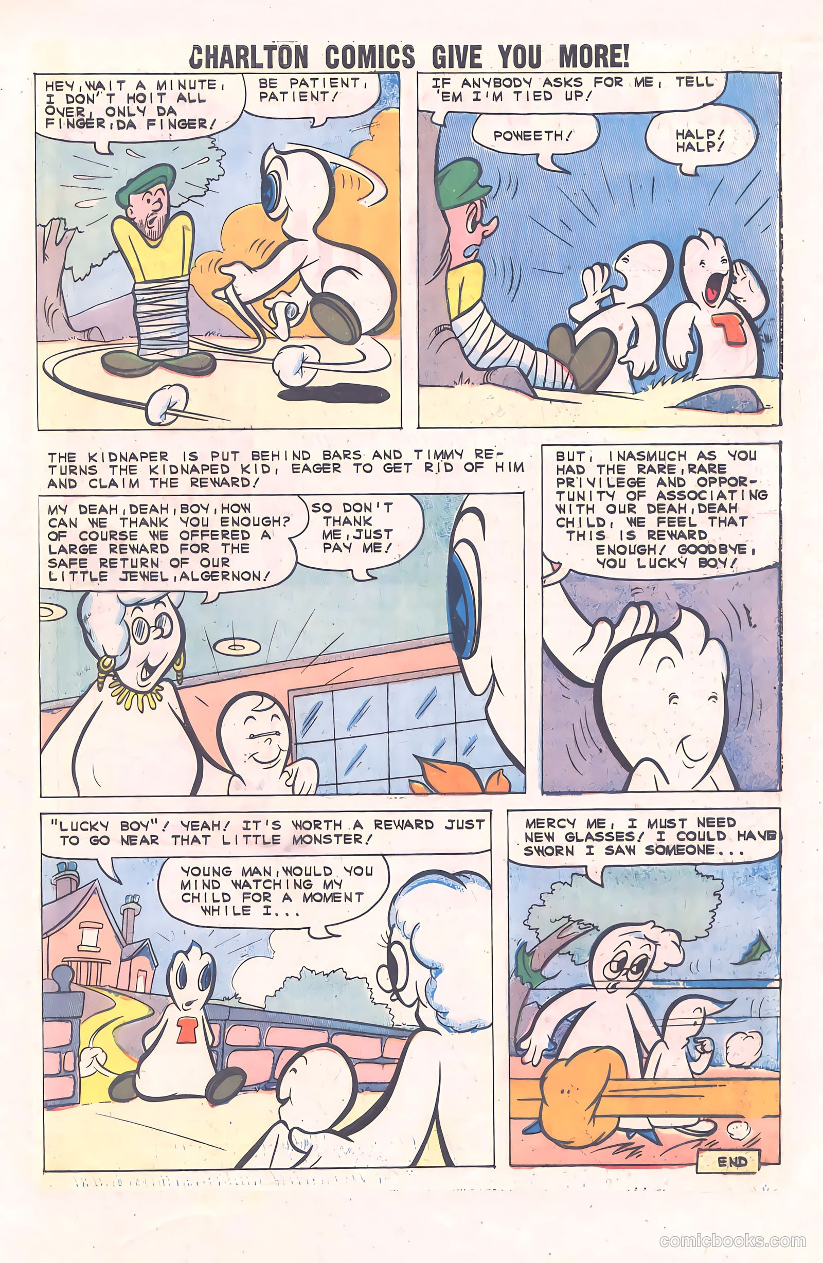 Timmy the Timid Ghost #26 (1961) — page 33 of 36