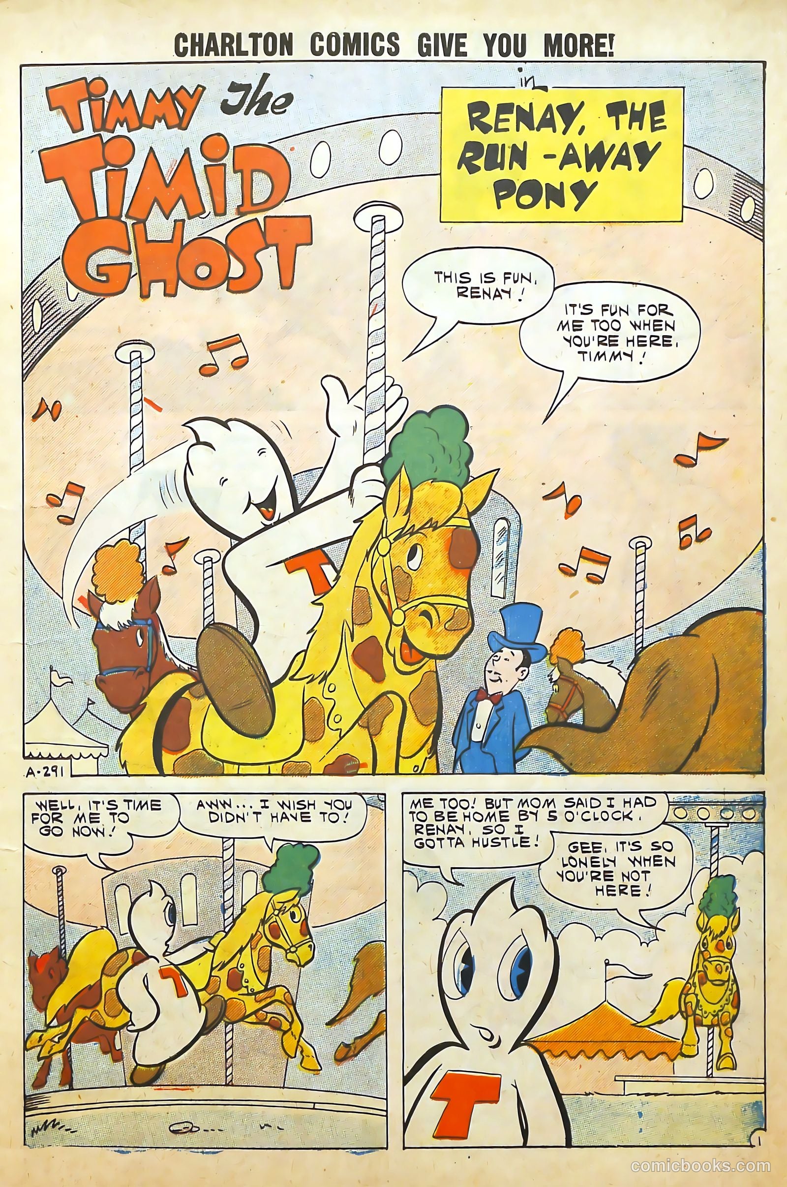 Timmy the Timid Ghost #27 (1961) — page 3 of 36
