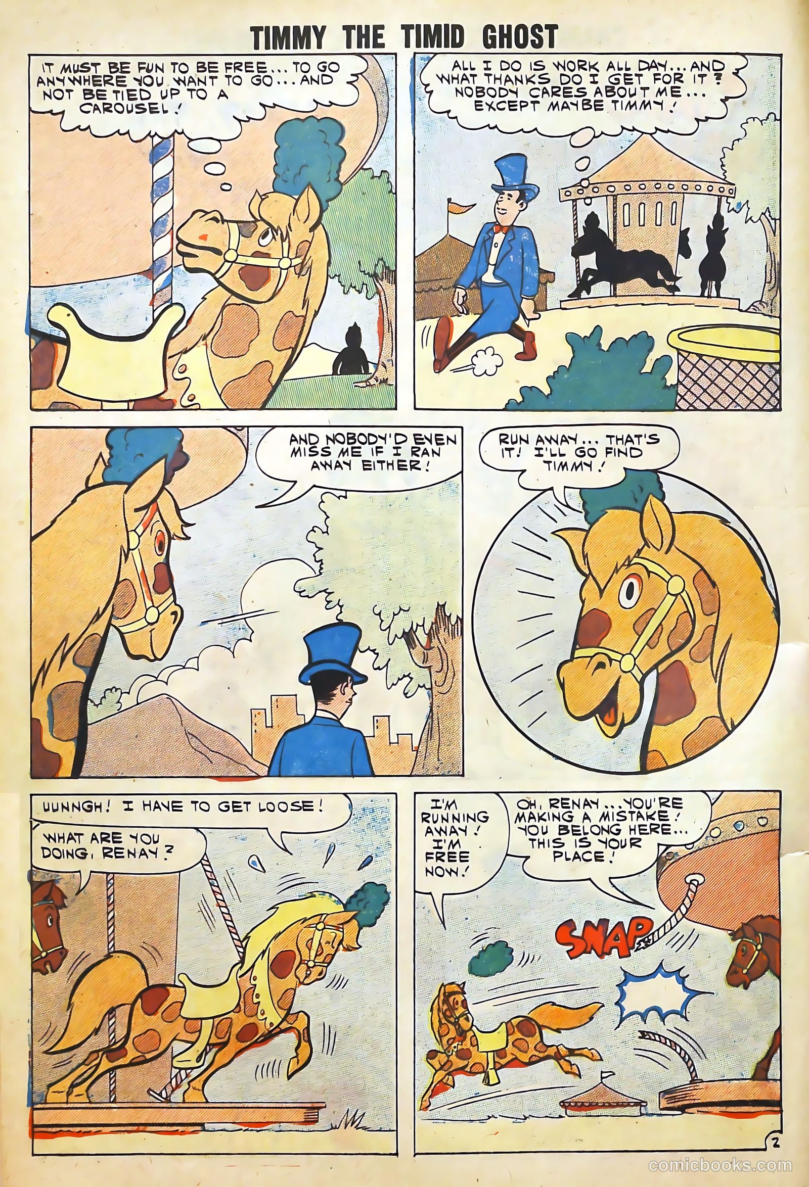 Timmy the Timid Ghost #27 (1961) — page 4 of 36