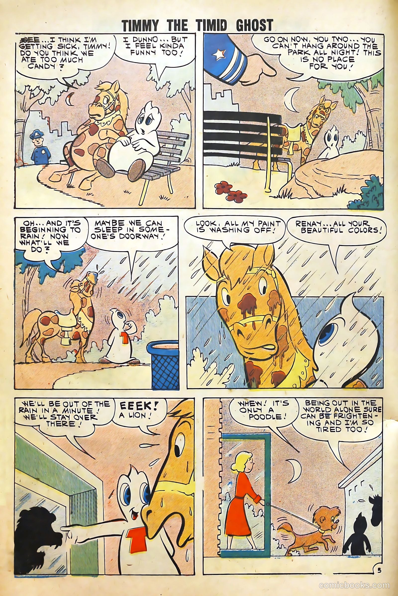 Timmy the Timid Ghost #27 (1961) — page 8 of 36
