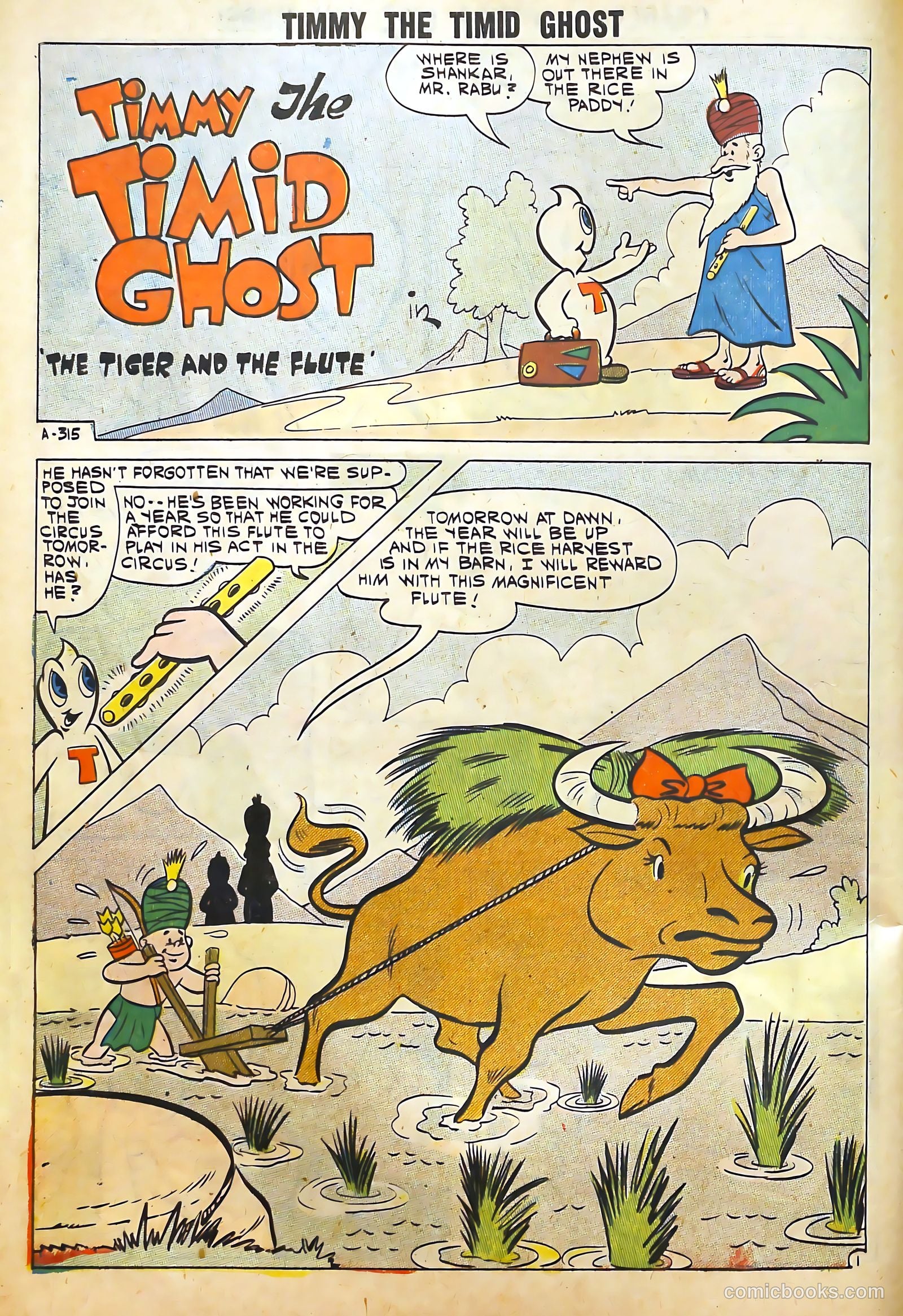 Timmy the Timid Ghost #27 (1961) — page 10 of 36