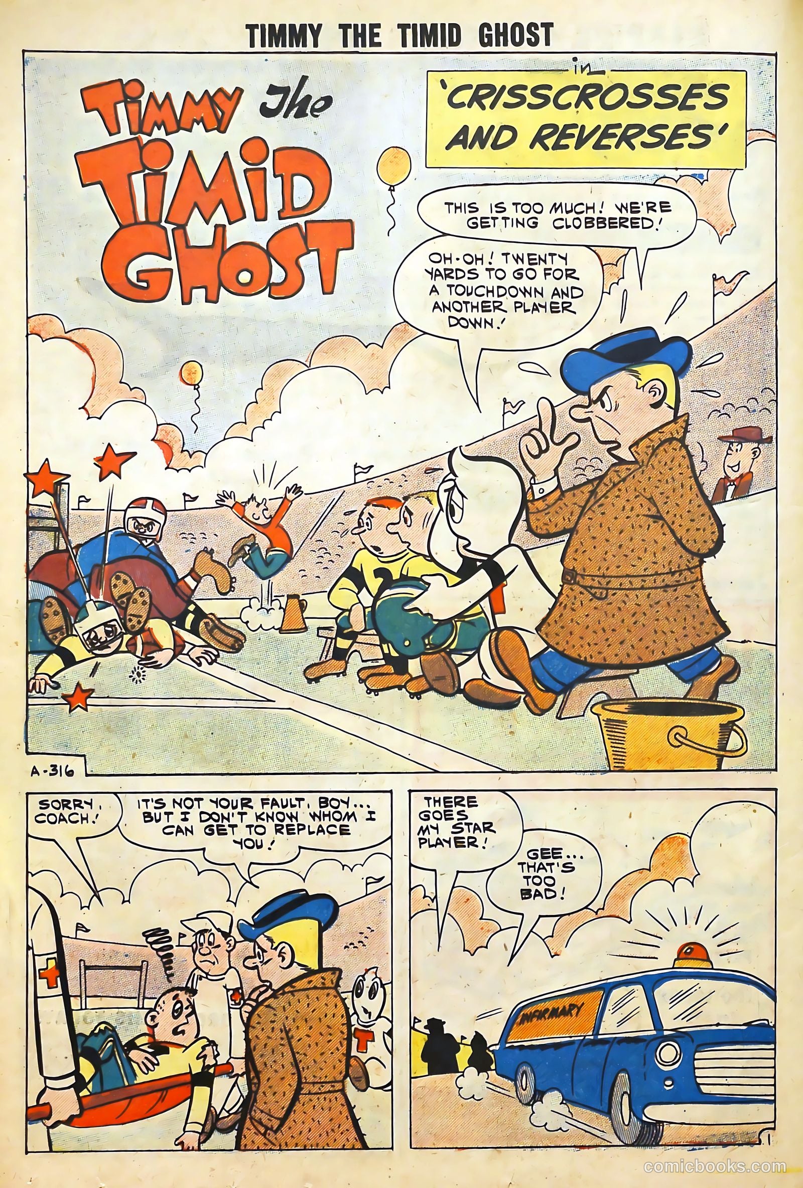 Timmy the Timid Ghost #27 (1961) — page 16 of 36
