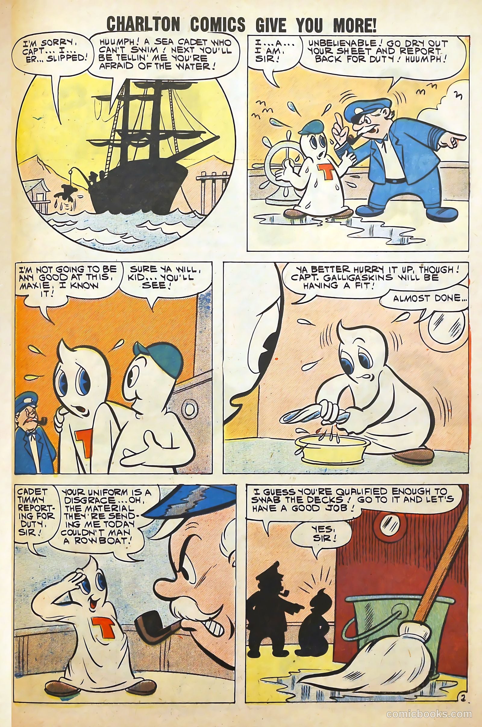 Timmy the Timid Ghost #27 (1961) — page 29 of 36