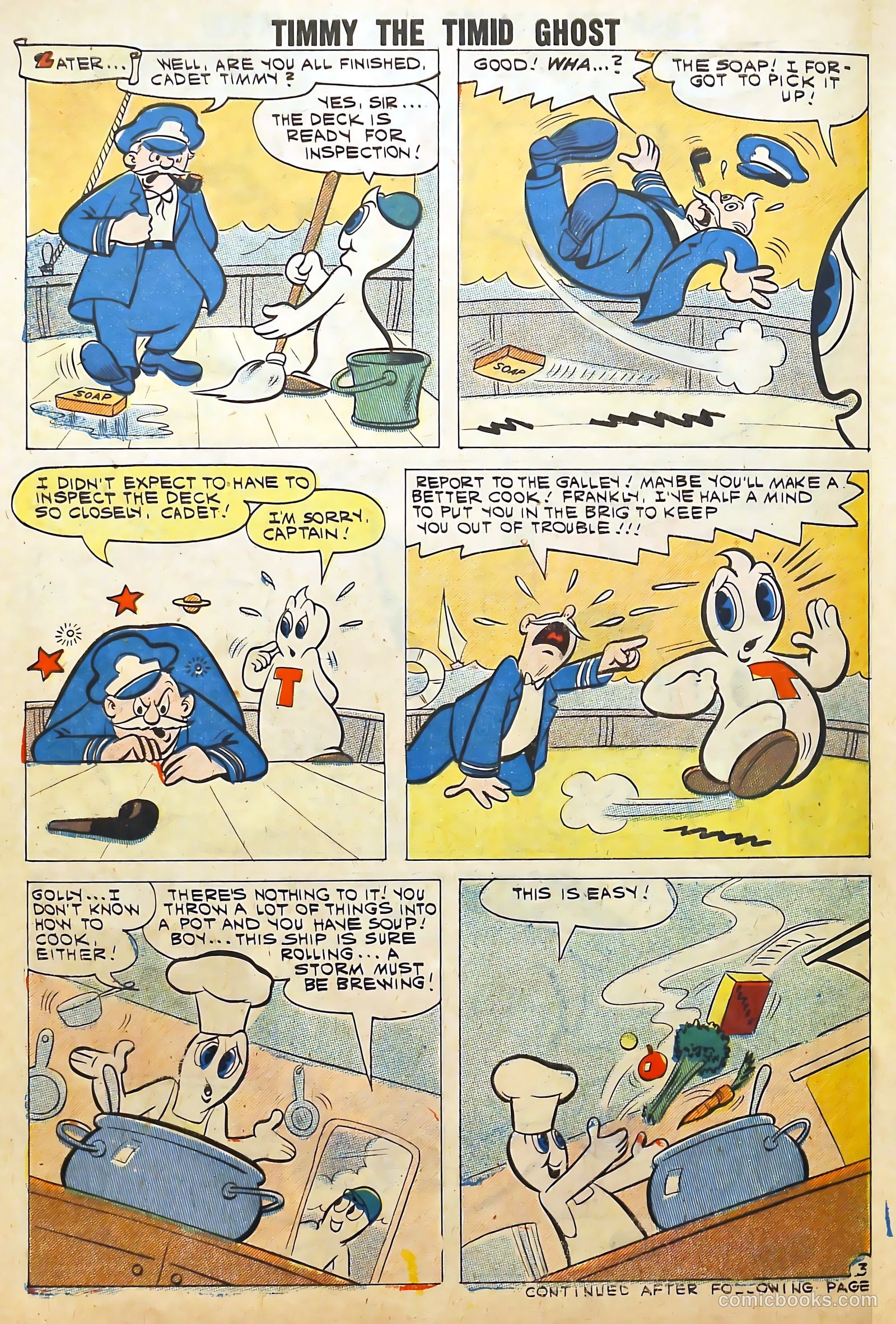Timmy the Timid Ghost #27 (1961) — page 30 of 36