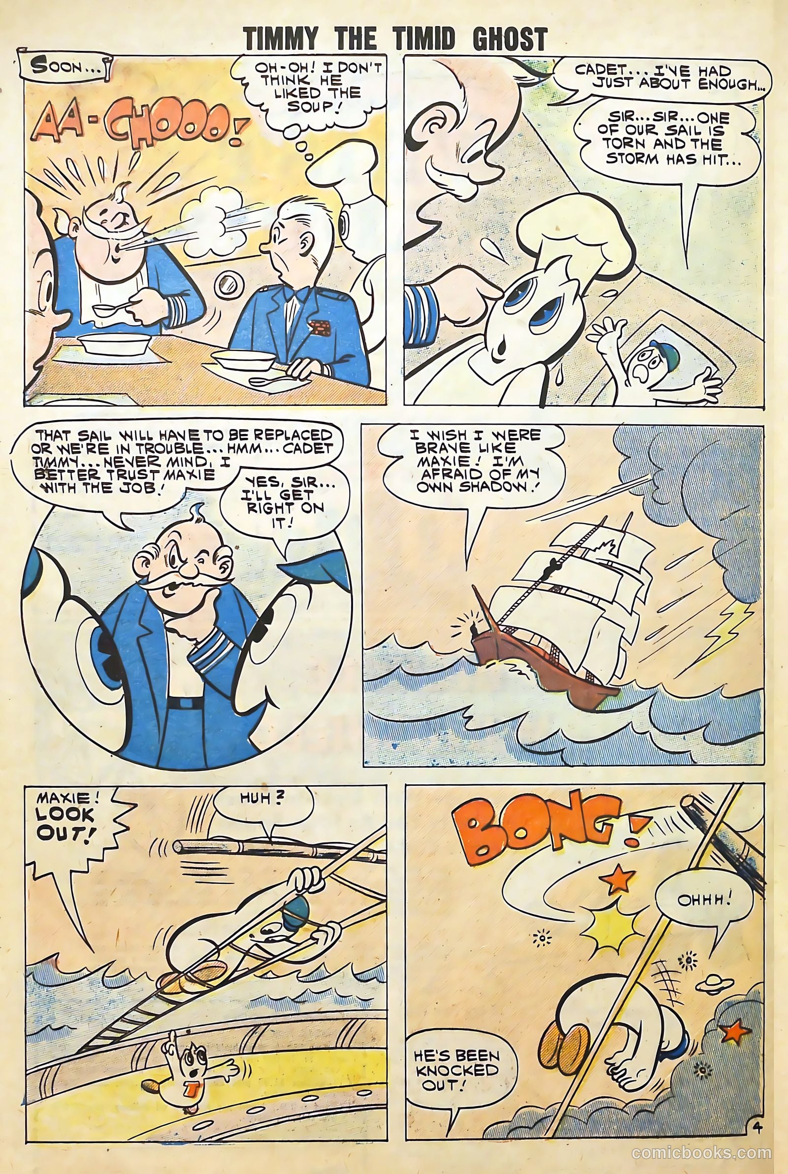 Timmy the Timid Ghost #27 (1961) — page 32 of 36