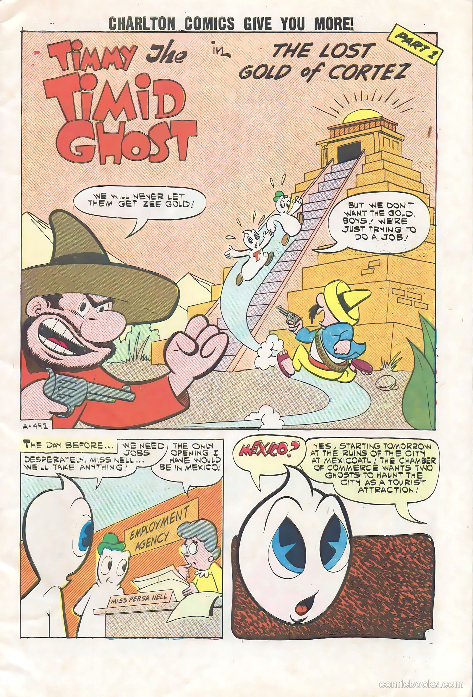Timmy the Timid Ghost #28 (1961) — page 3 of 36