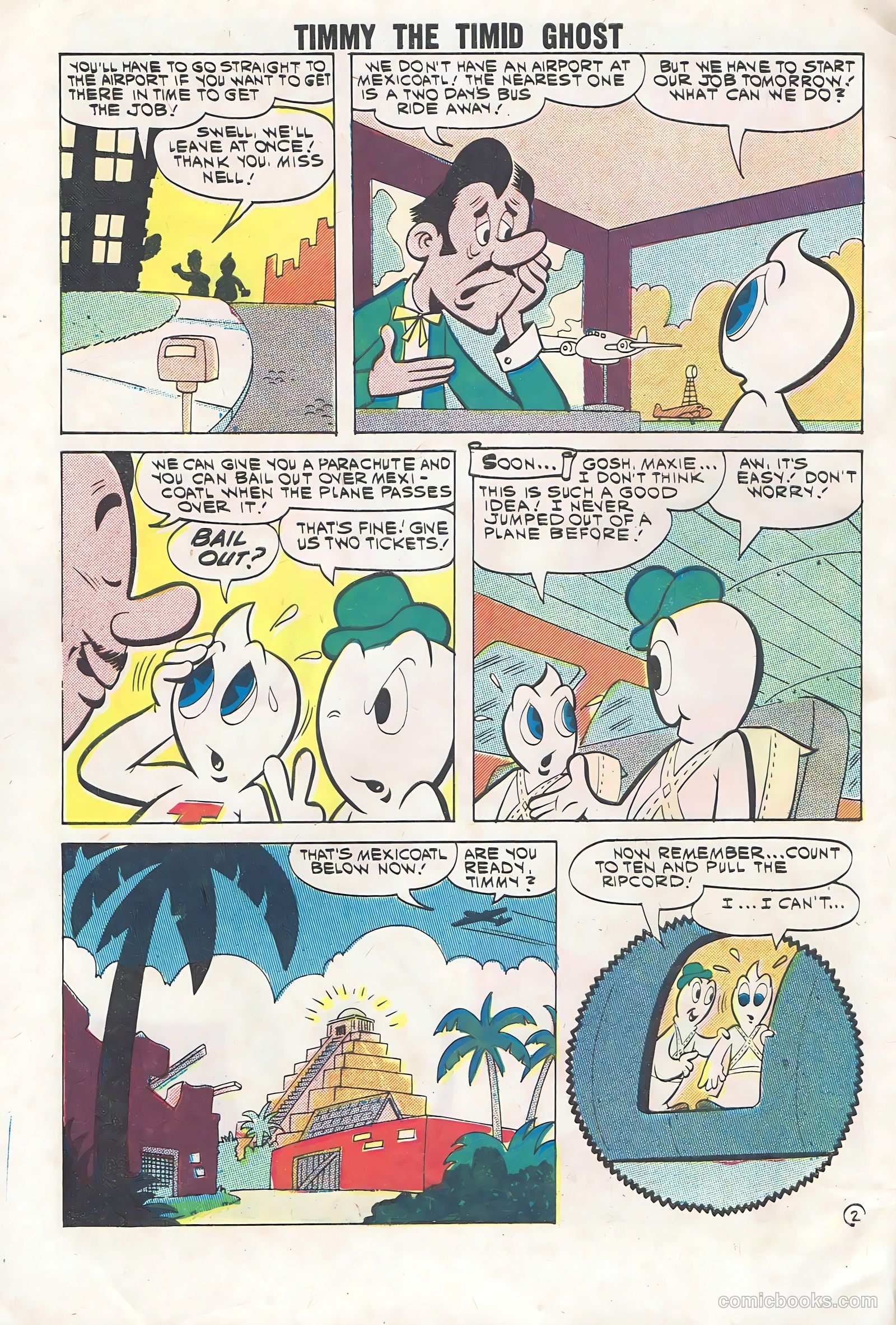 Timmy the Timid Ghost #28 (1961) — page 4 of 36