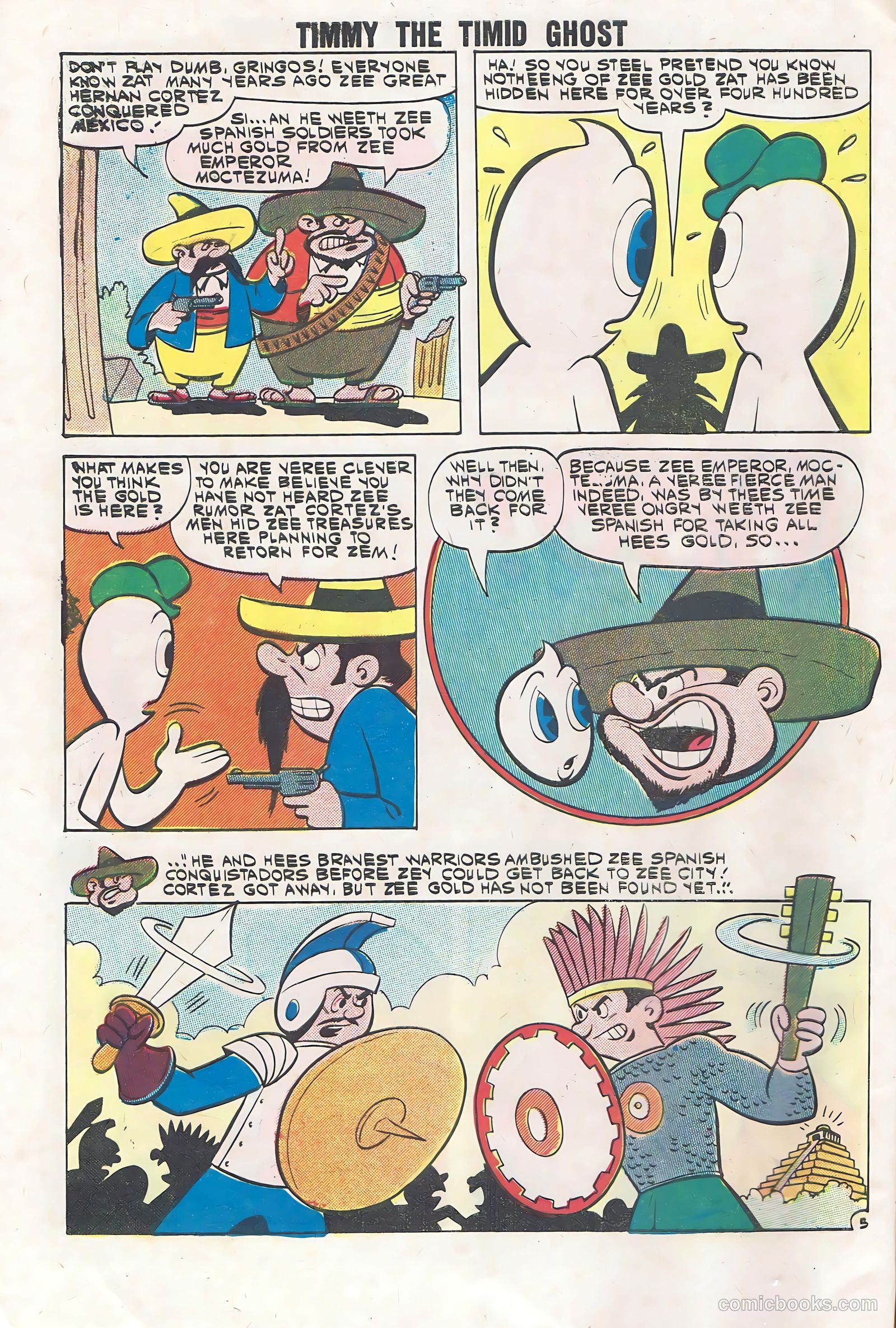 Timmy the Timid Ghost #28 (1961) — page 8 of 36