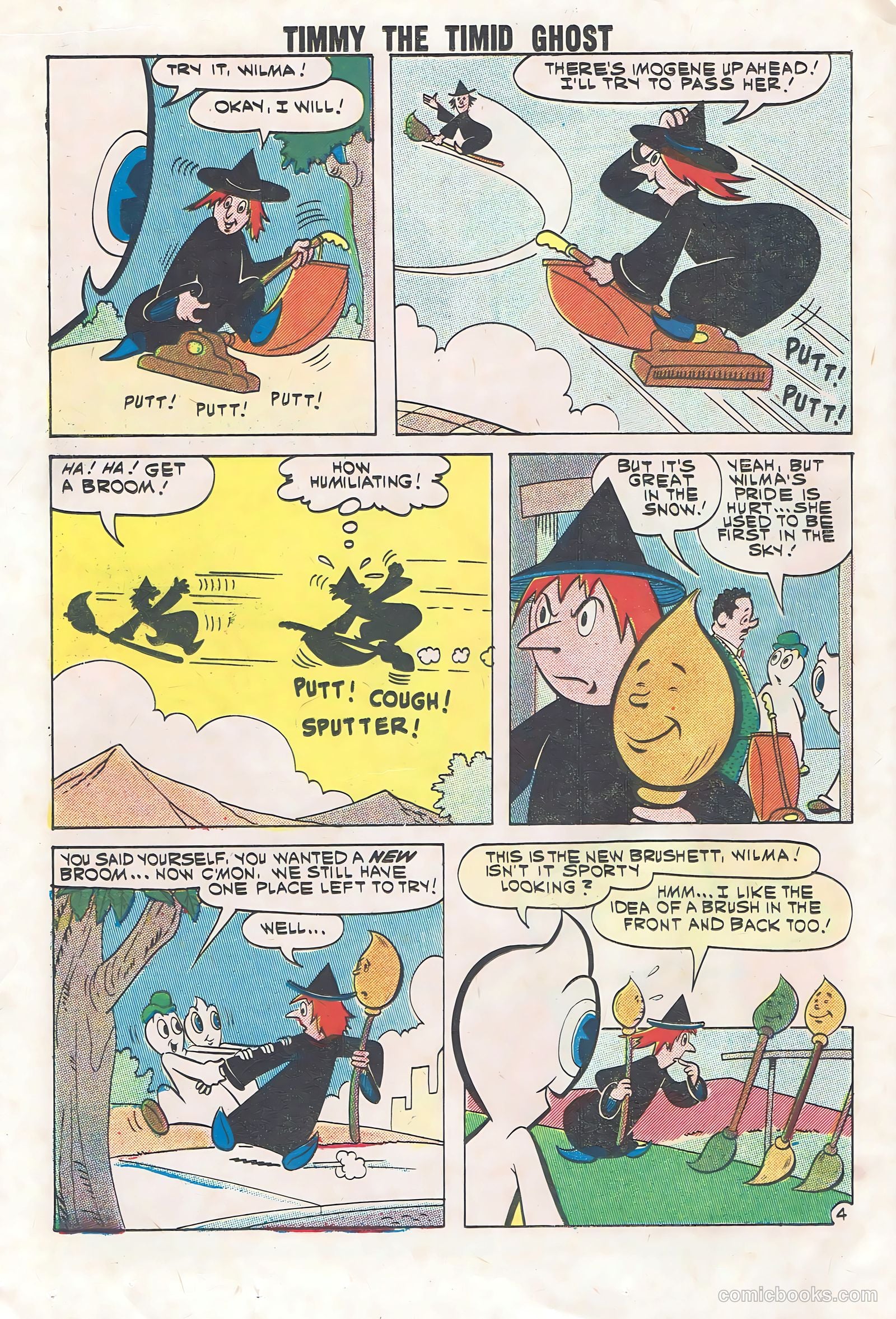 Timmy the Timid Ghost #28 (1961) — page 16 of 36