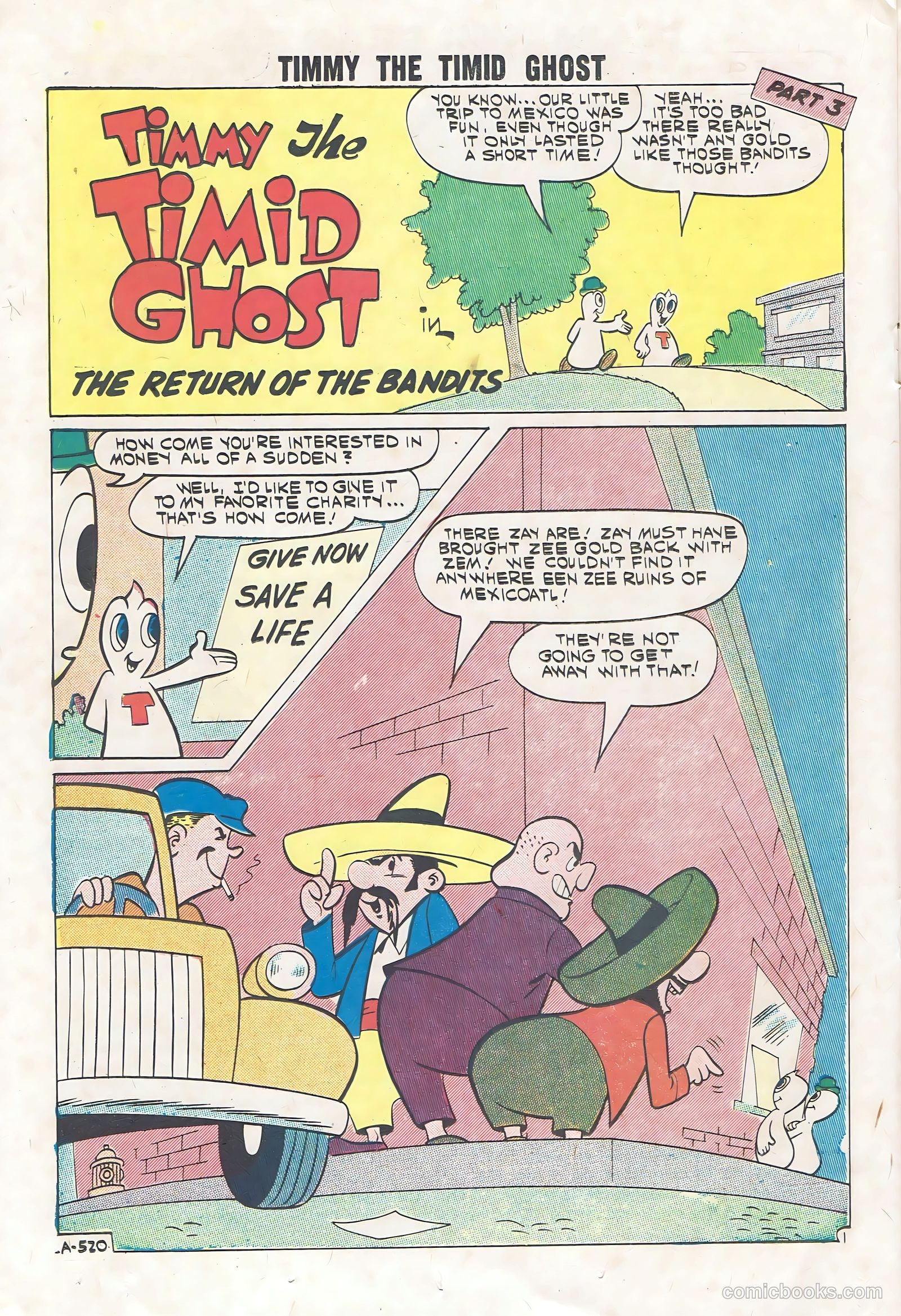 Timmy the Timid Ghost #28 (1961) — page 20 of 36