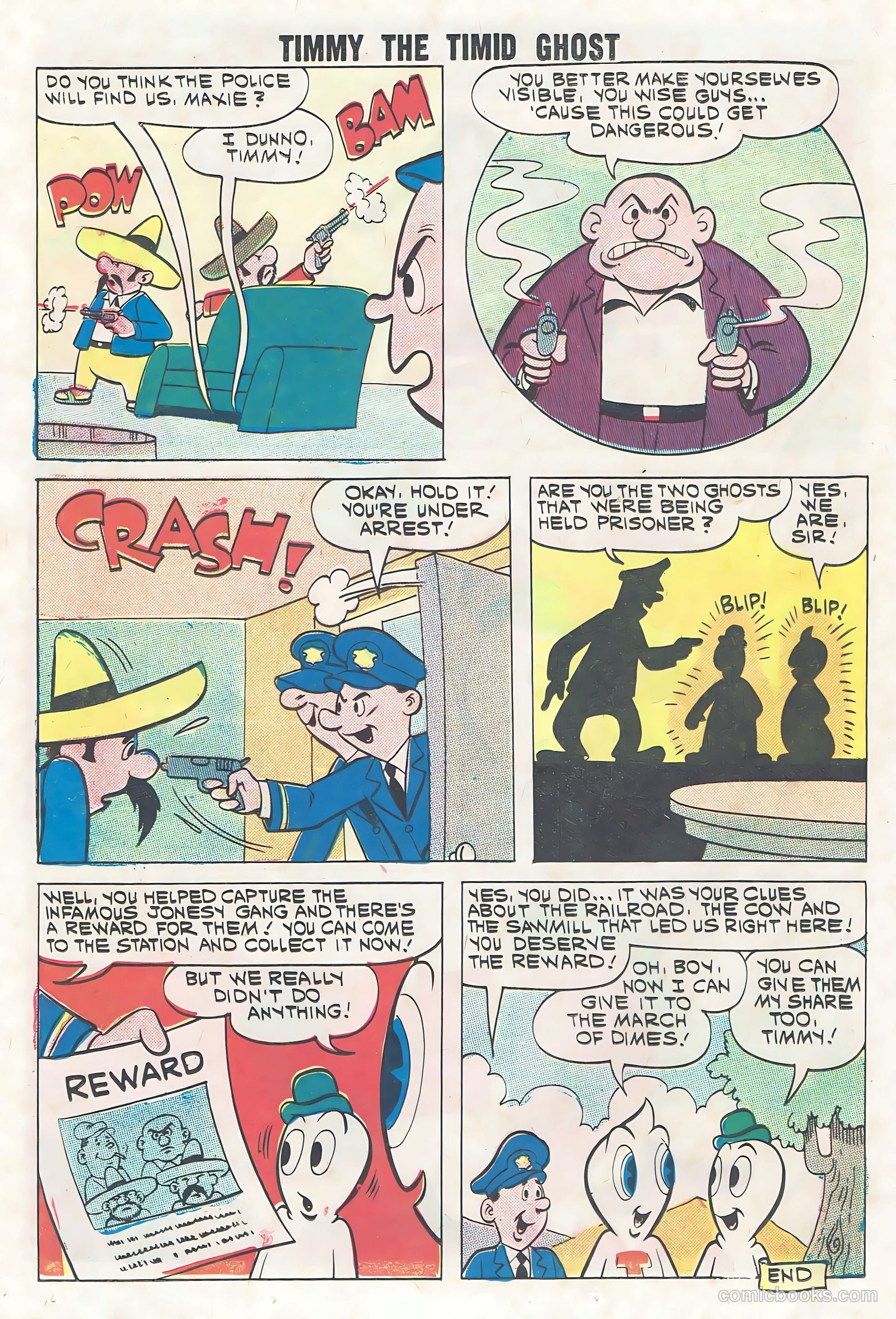 Timmy the Timid Ghost #28 (1961) — page 24 of 36