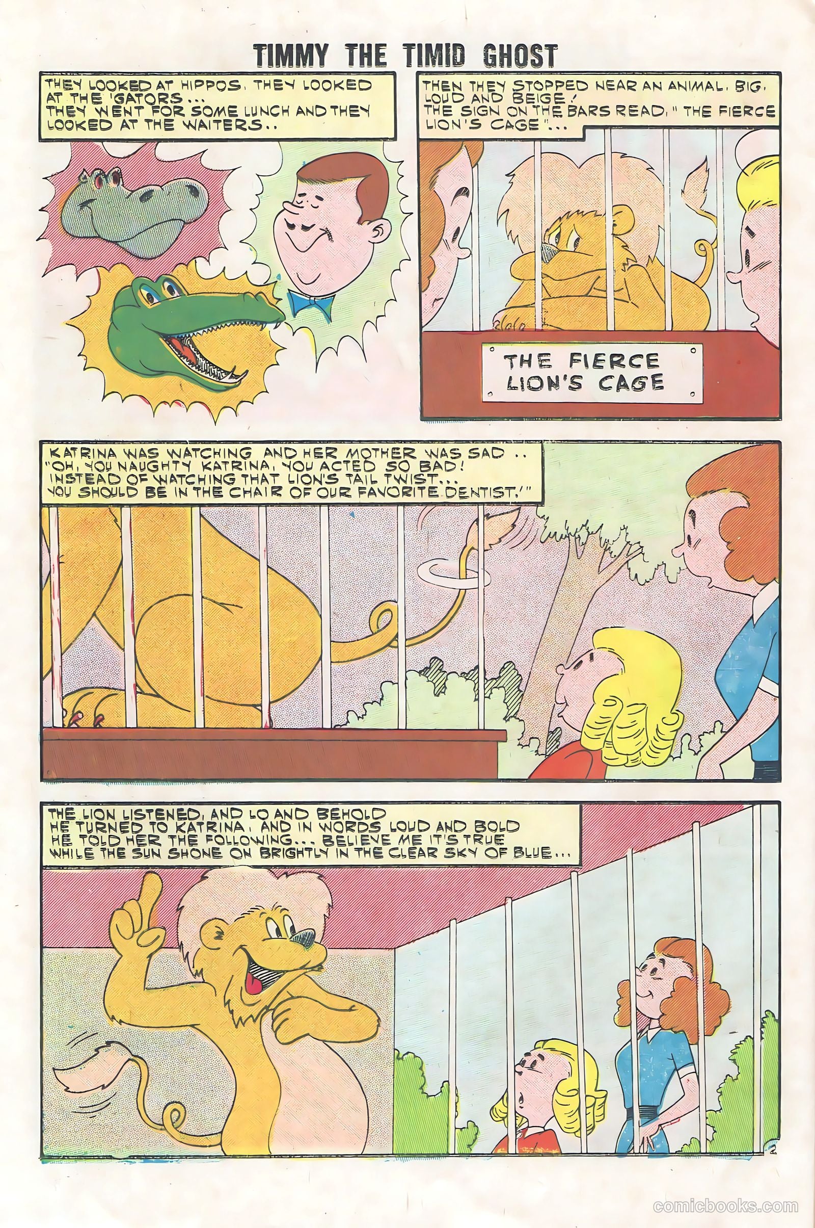 Timmy the Timid Ghost #28 (1961) — page 26 of 36