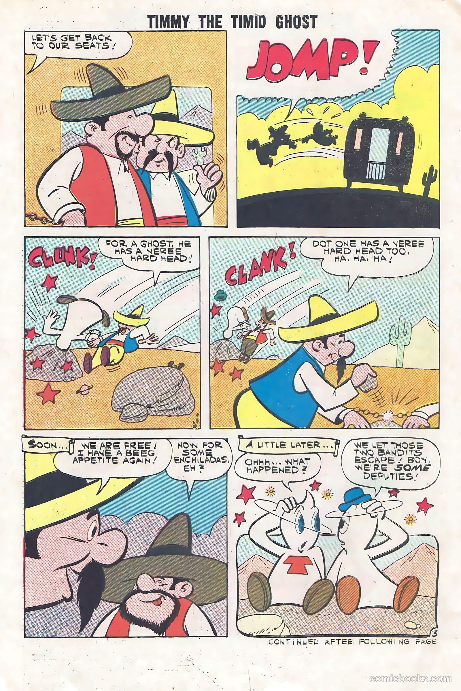 Timmy the Timid Ghost #28 (1961) — page 30 of 36