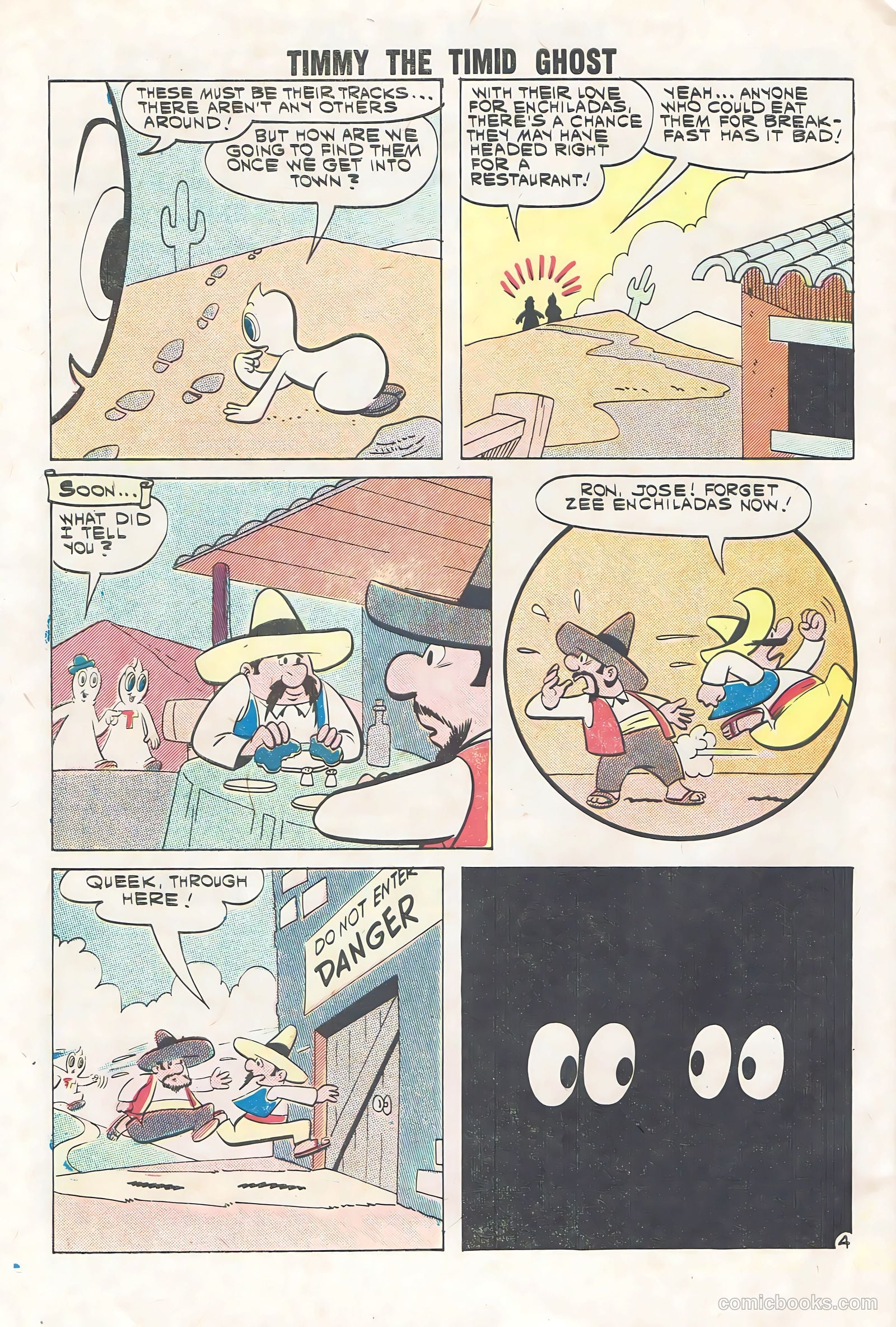 Timmy the Timid Ghost #28 (1961) — page 32 of 36