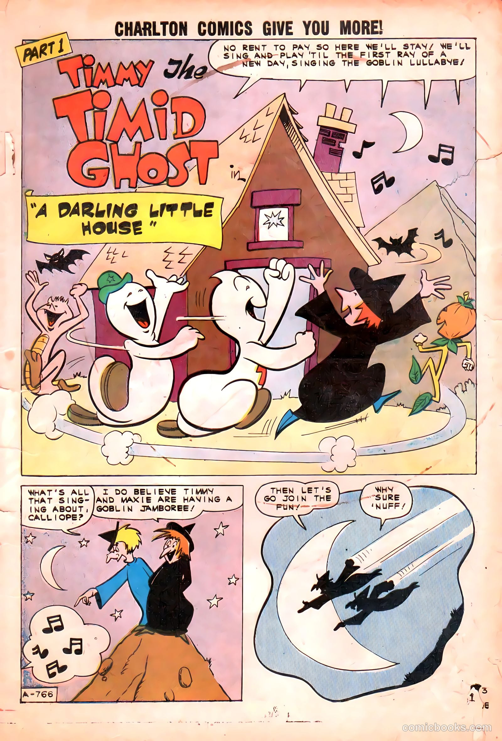 Timmy the Timid Ghost #29 (1961) — page 3 of 36