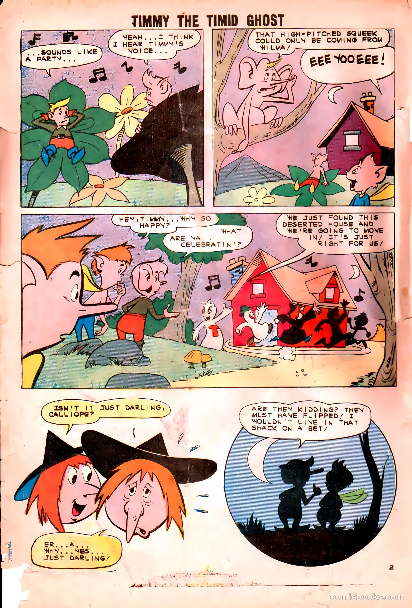 Timmy the Timid Ghost #29 (1961) — page 4 of 36
