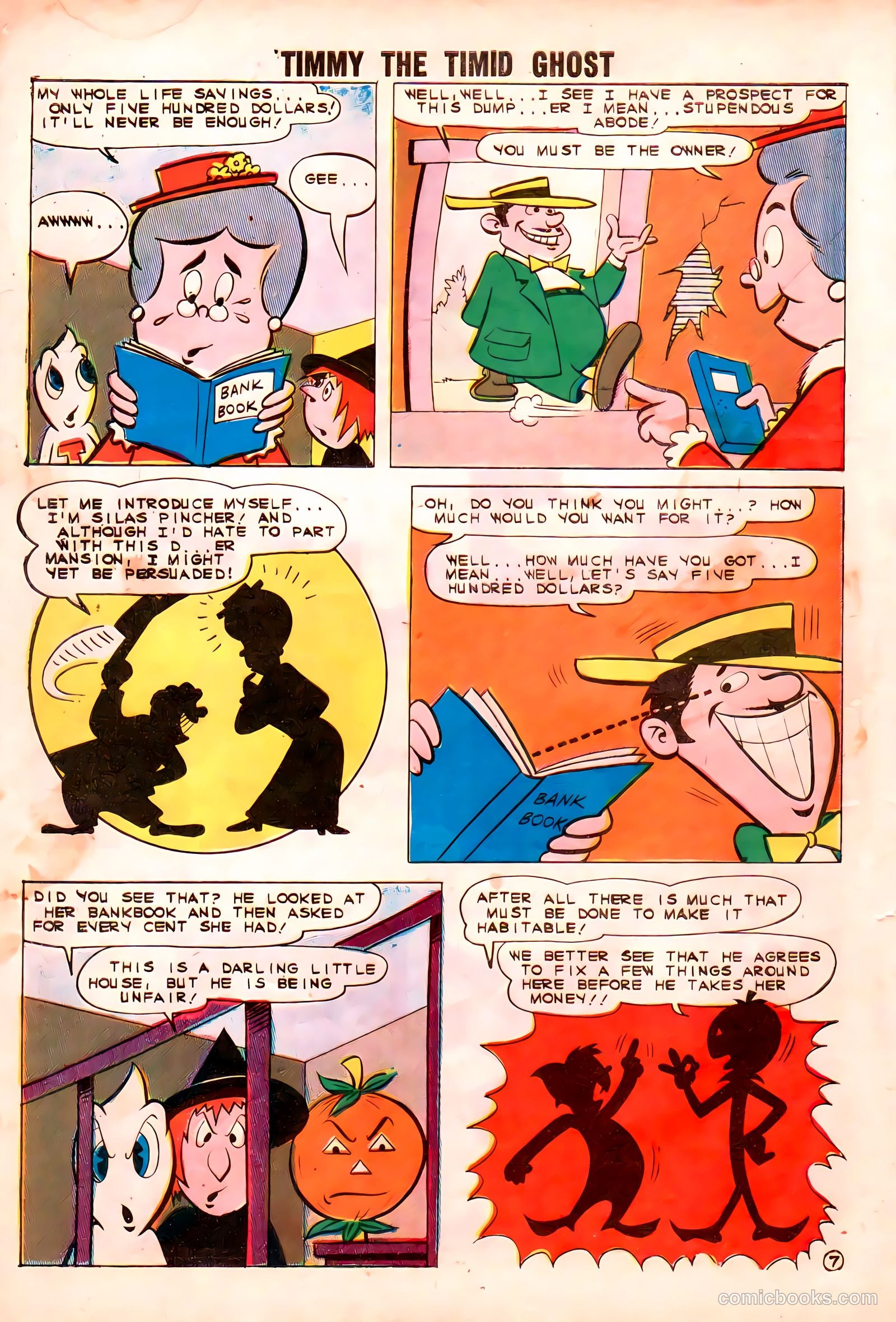 Timmy the Timid Ghost #29 (1961) — page 10 of 36