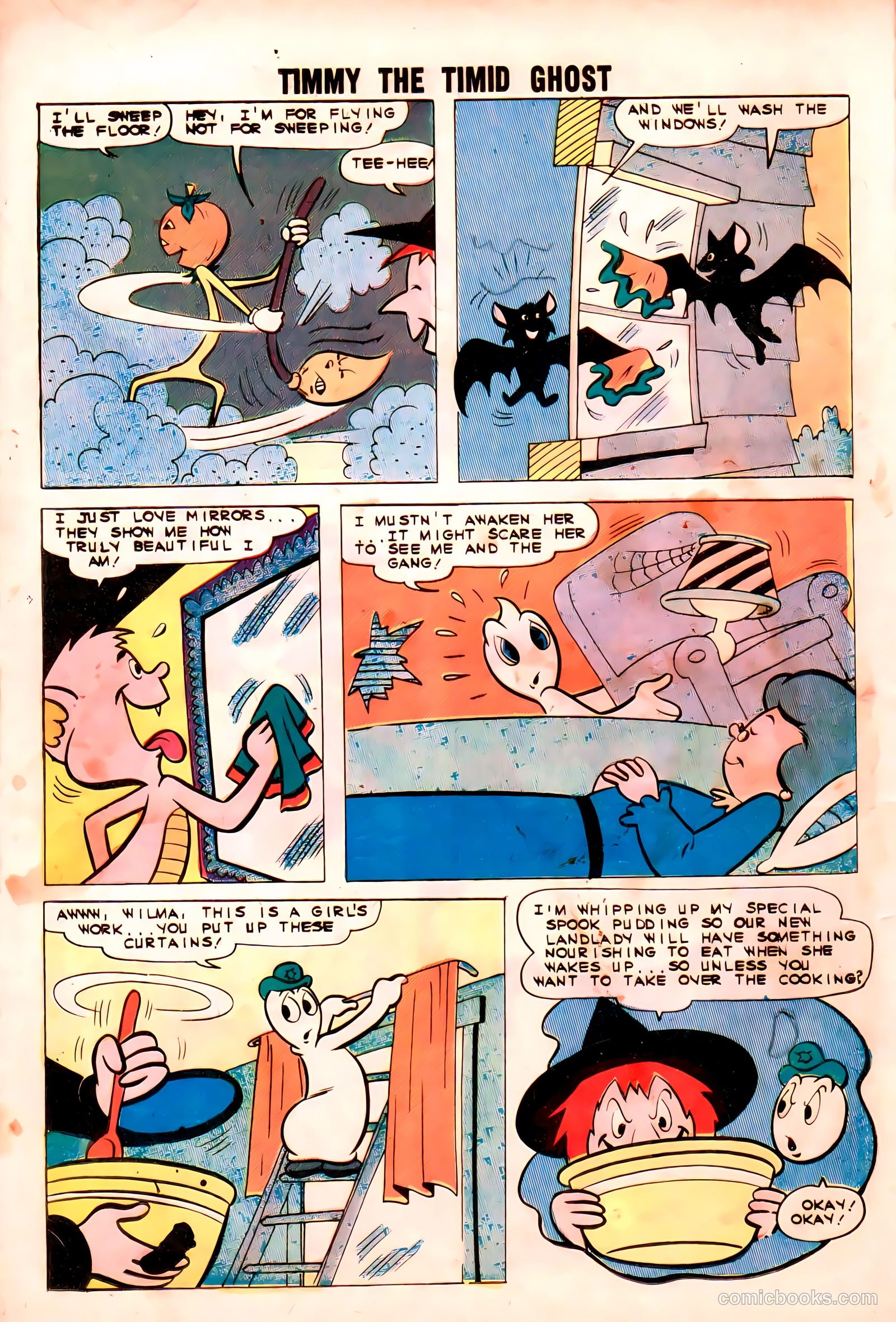 Timmy the Timid Ghost #29 (1961) — page 12 of 36