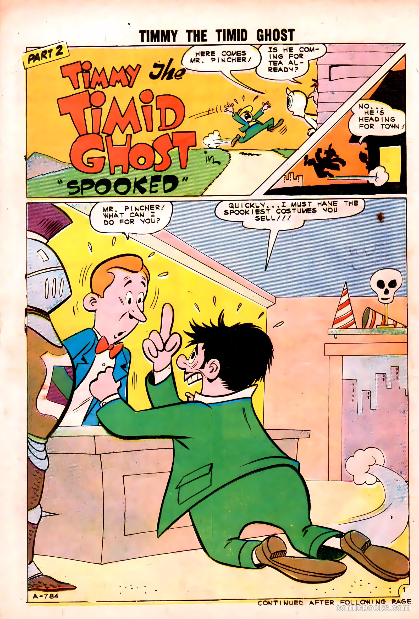 Timmy the Timid Ghost #29 (1961) — page 14 of 36