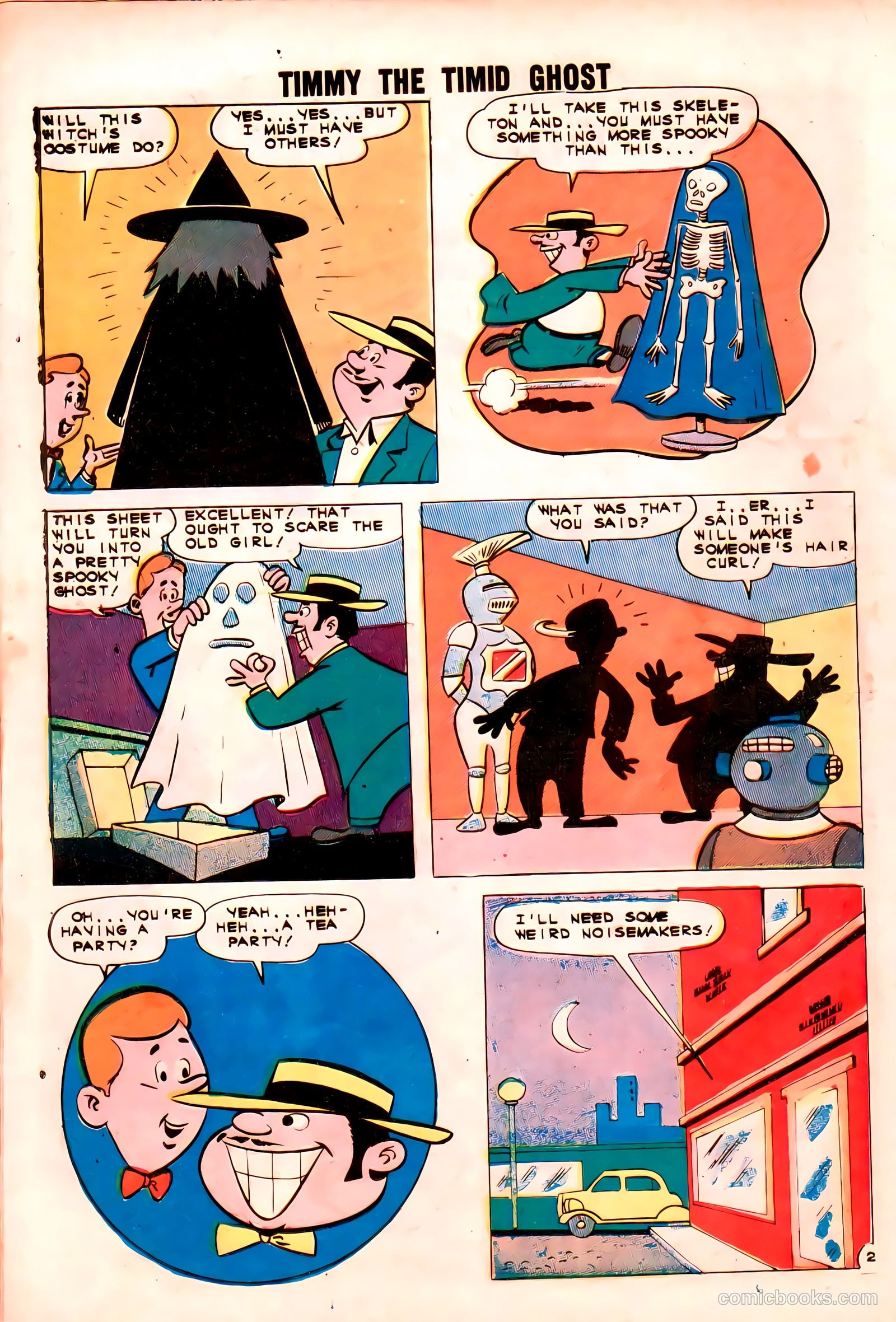 Timmy the Timid Ghost #29 (1961) — page 16 of 36
