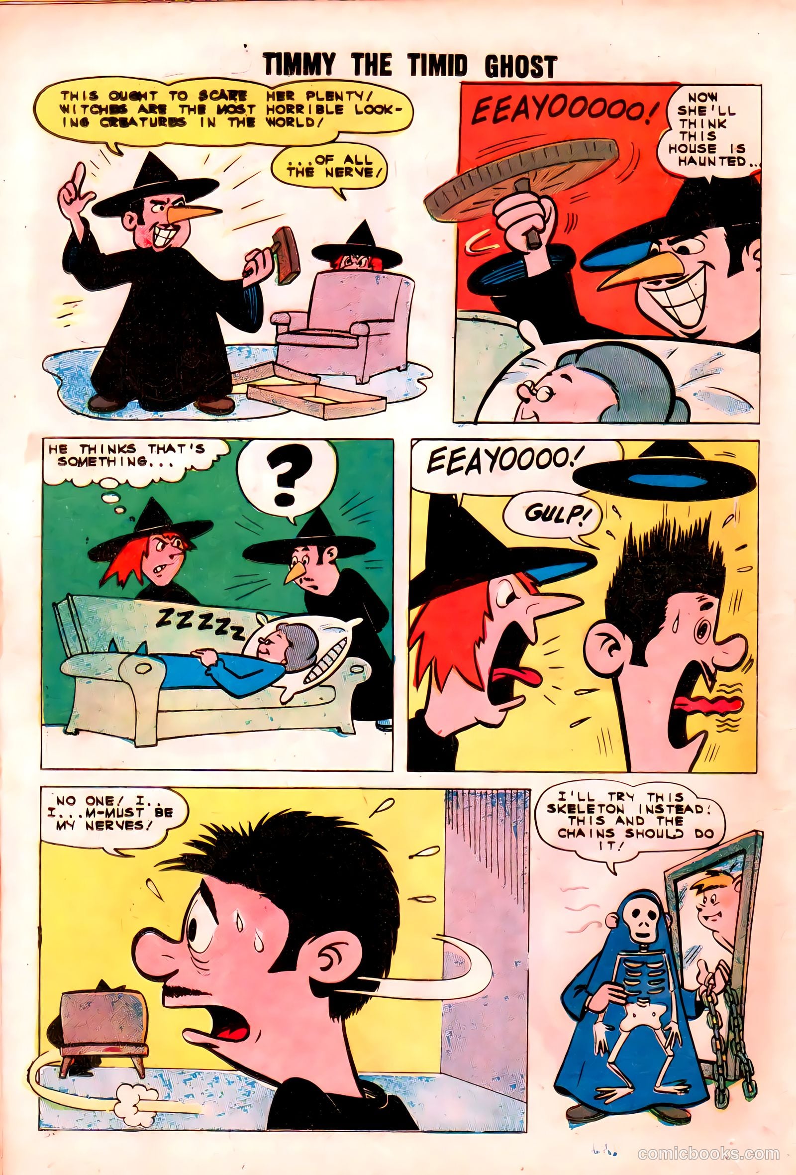 Timmy the Timid Ghost #29 (1961) — page 20 of 36