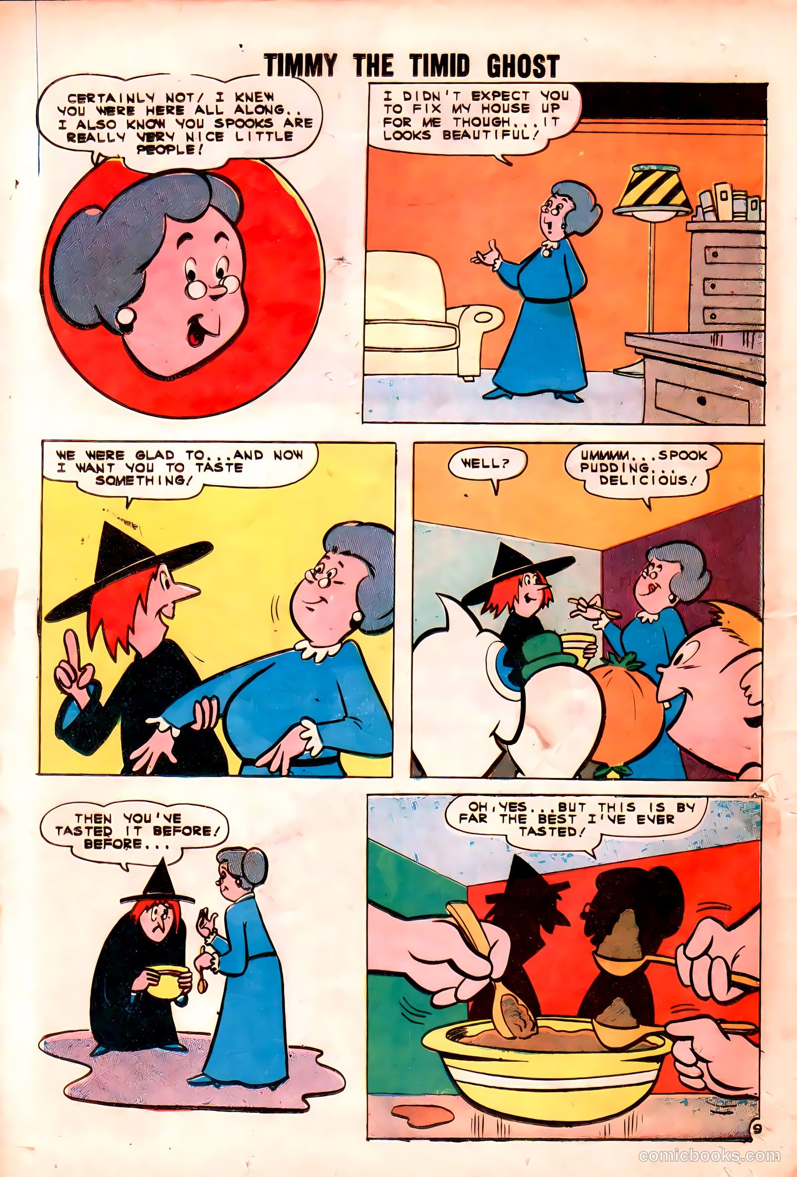 Timmy the Timid Ghost #29 (1961) — page 24 of 36