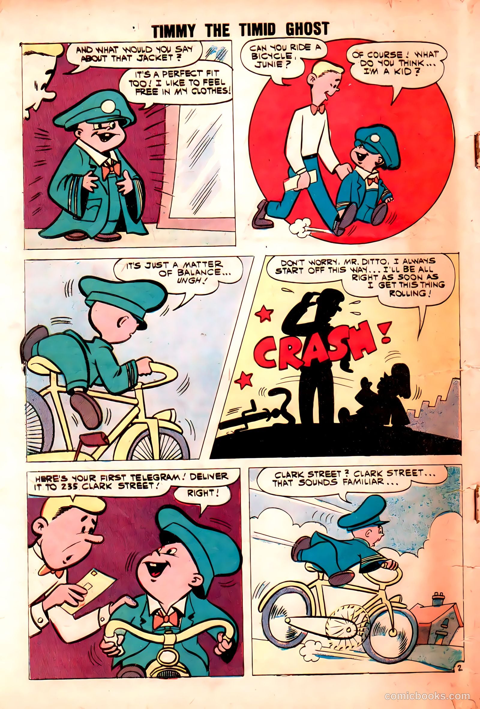 Timmy the Timid Ghost #29 (1961) — page 32 of 36