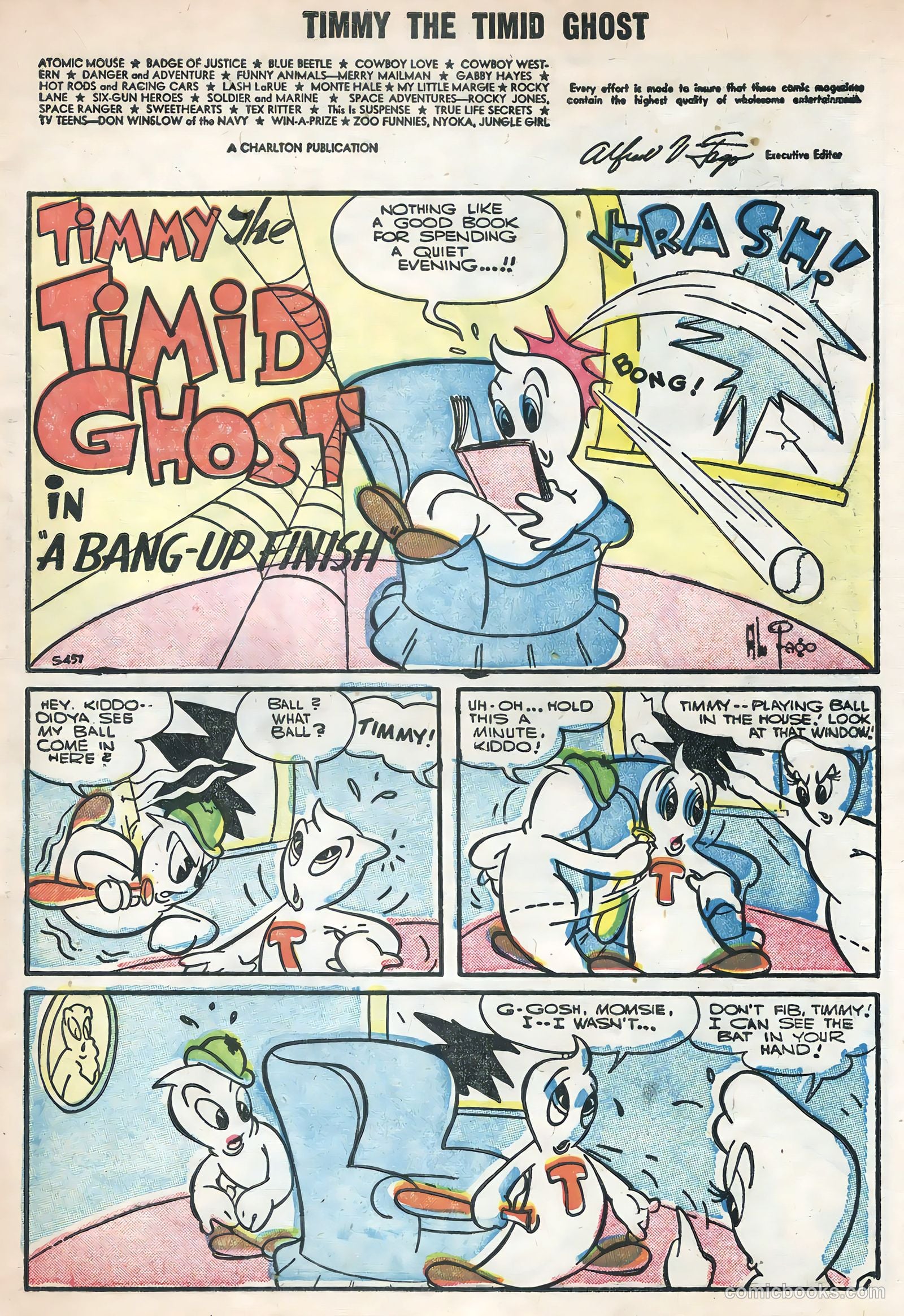 Timmy the Timid Ghost #3 (1956) — page 3 of 36
