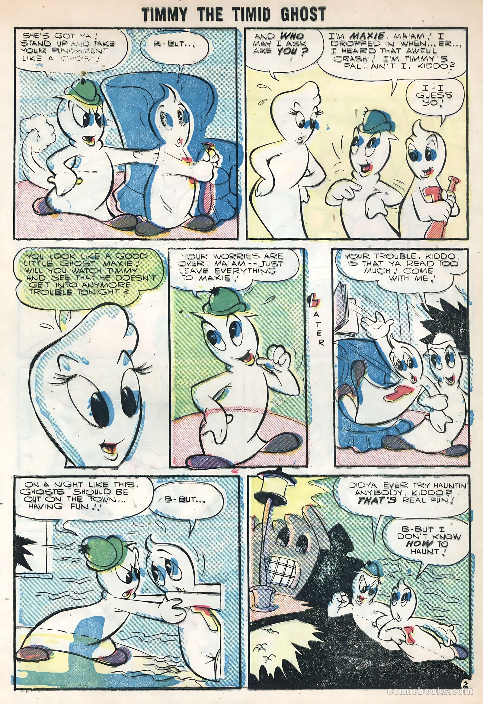 Timmy the Timid Ghost #3 (1956) — page 4 of 36