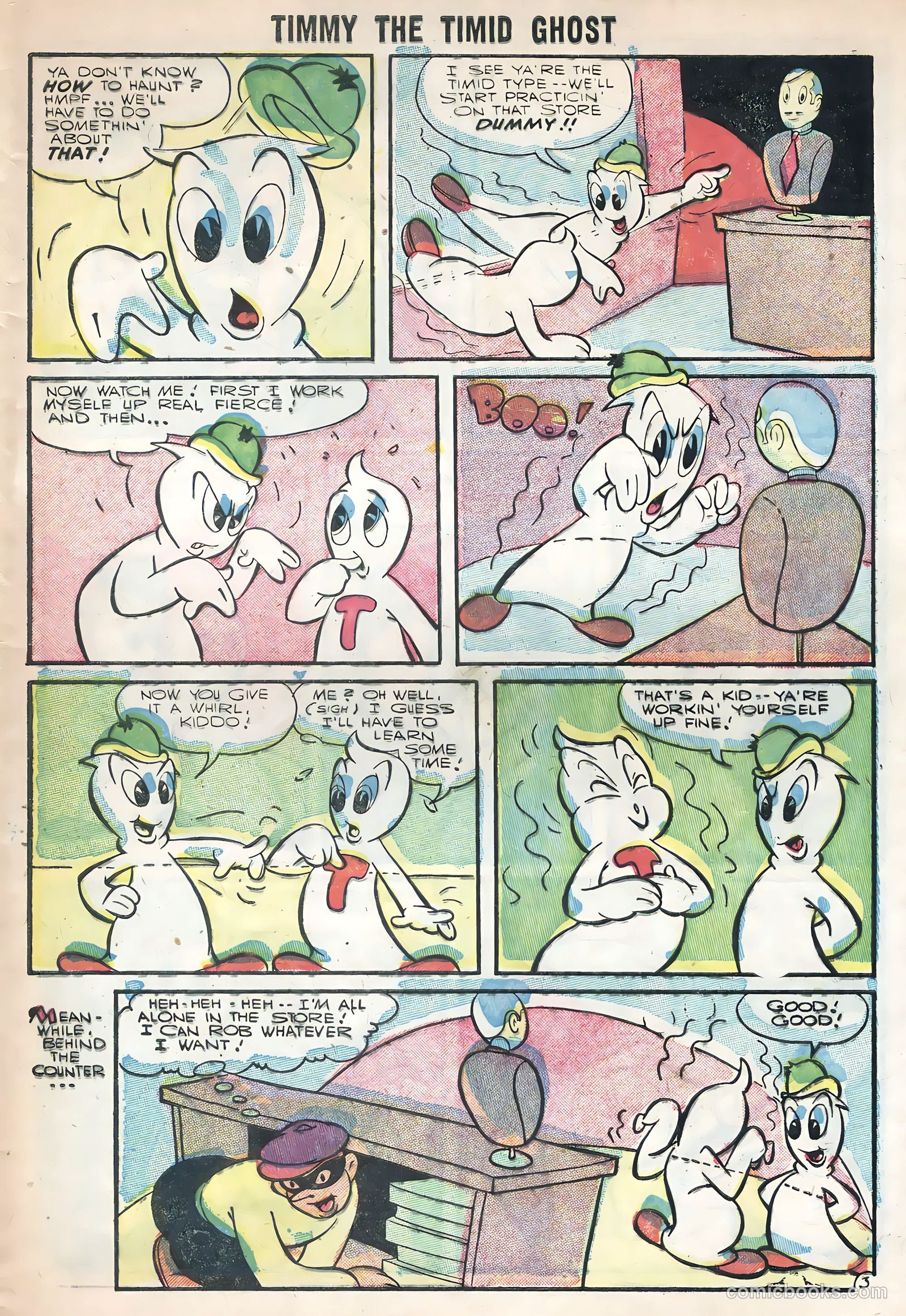 Timmy the Timid Ghost #3 (1956) — page 5 of 36