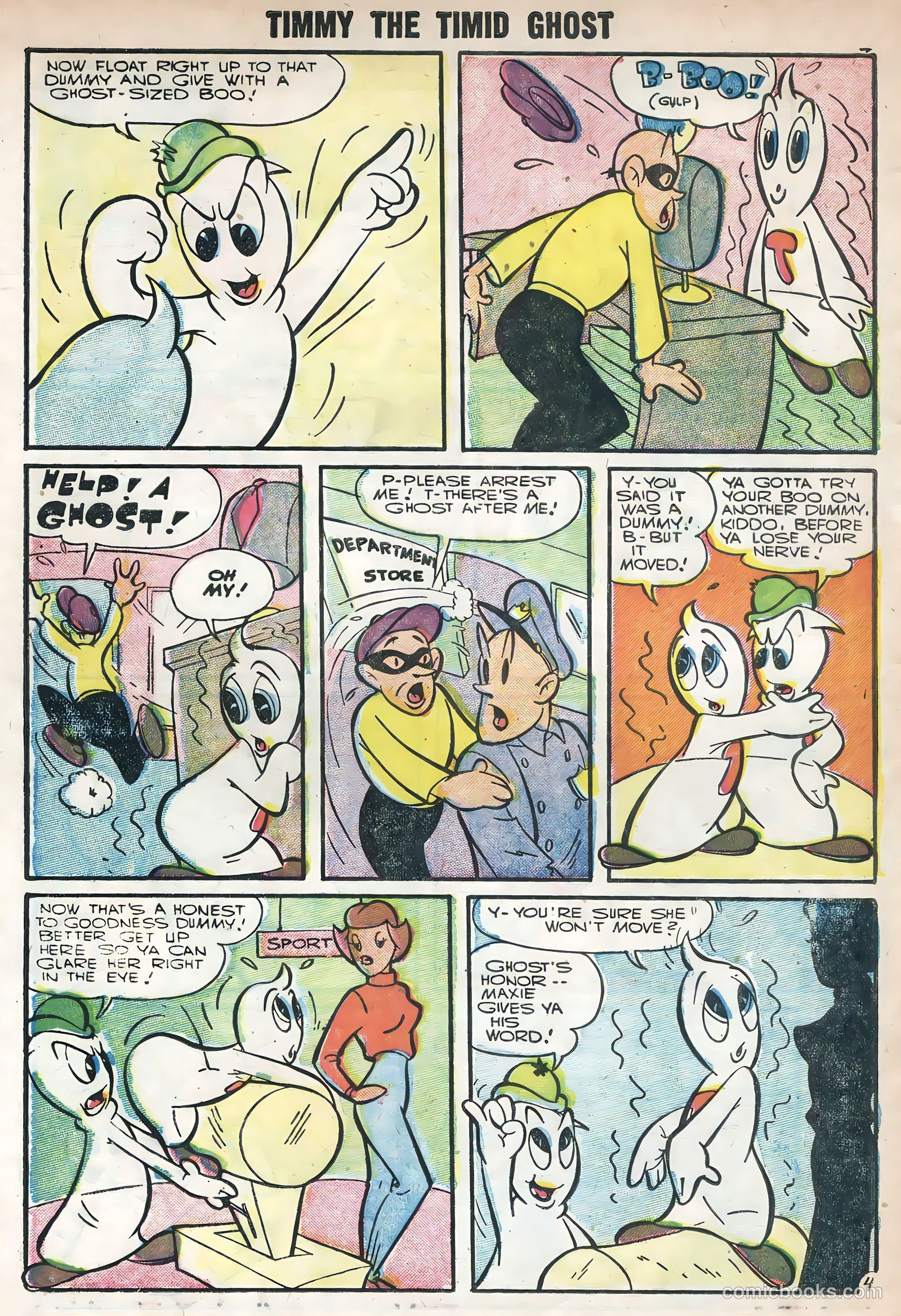 Timmy the Timid Ghost #3 (1956) — page 6 of 36