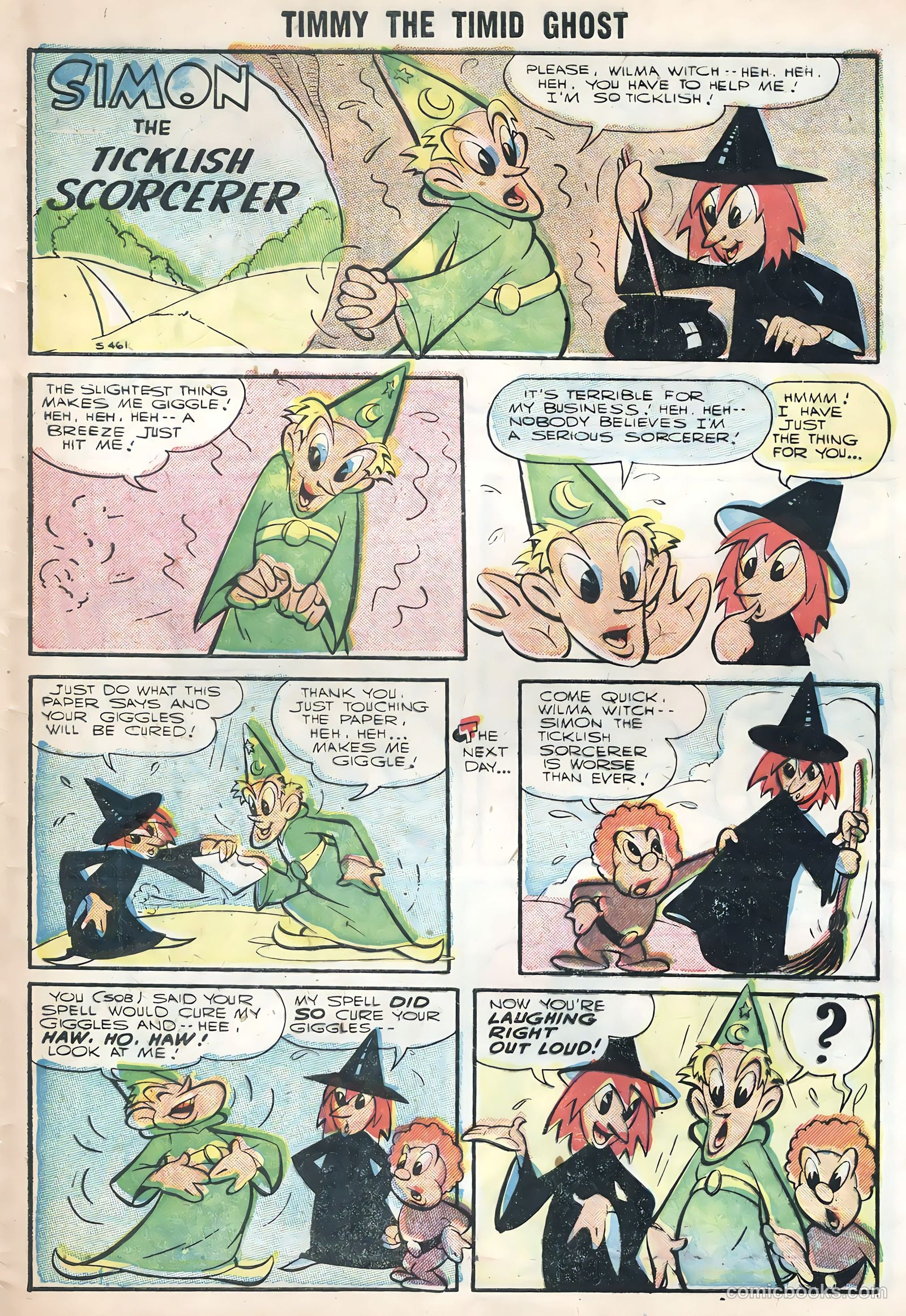 Timmy the Timid Ghost #3 (1956) — page 9 of 36