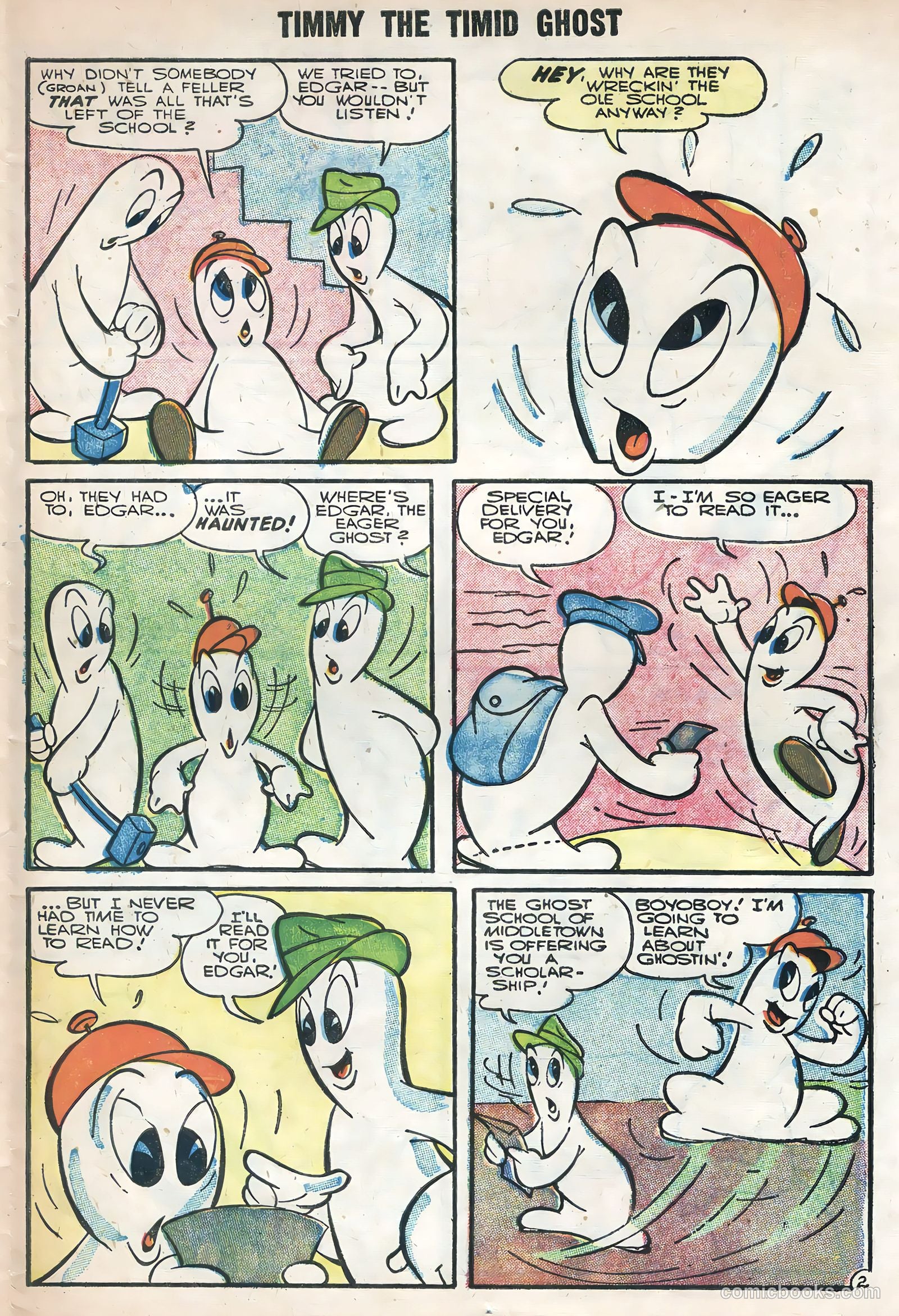 Timmy the Timid Ghost #3 (1956) — page 11 of 36