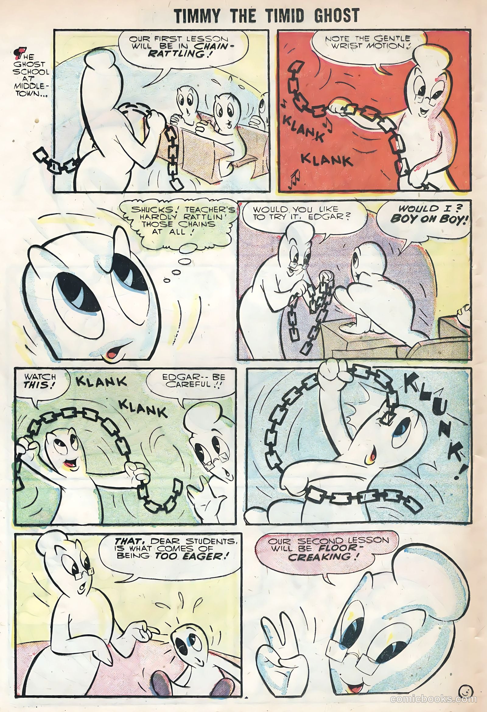 Timmy the Timid Ghost #3 (1956) — page 12 of 36