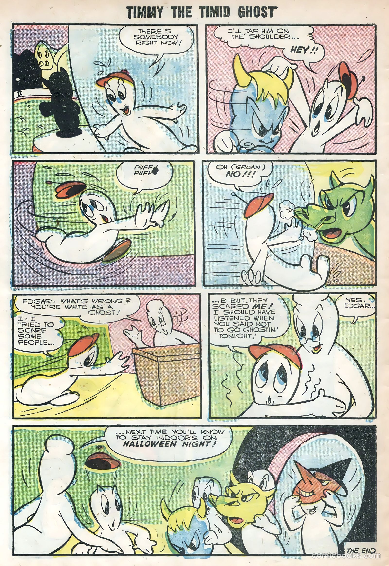 Timmy the Timid Ghost #3 (1956) — page 14 of 36