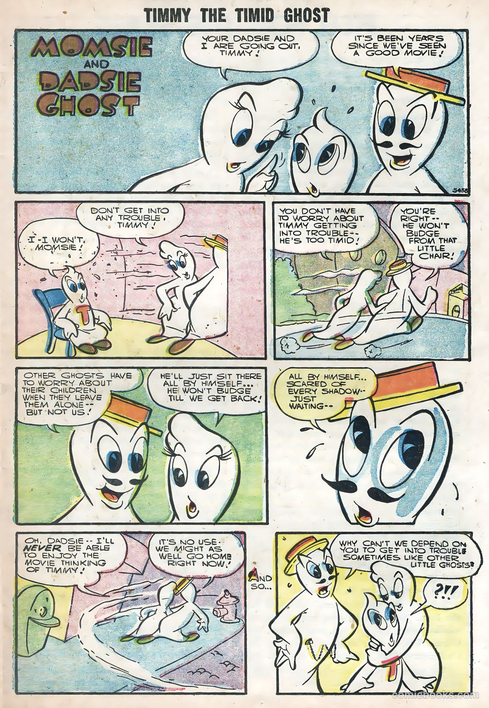 Timmy the Timid Ghost #3 (1956) — page 15 of 36